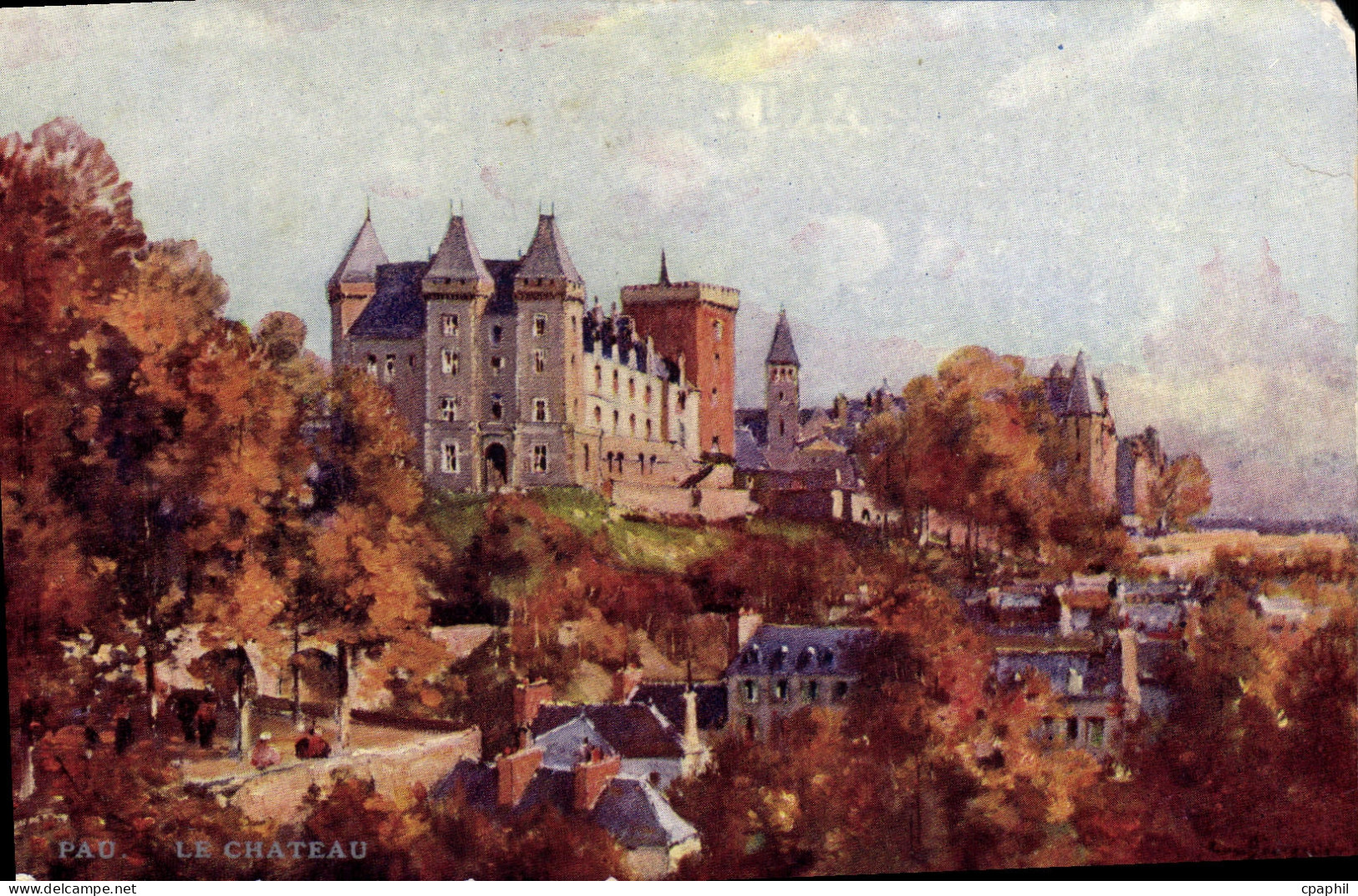 CPA Pau Le Chateau