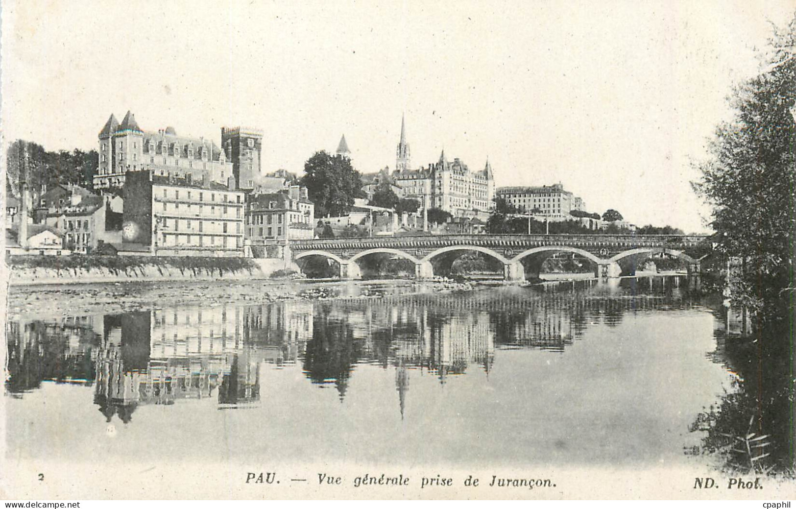 CPA Pau Vue Generale Prise de Jurancon