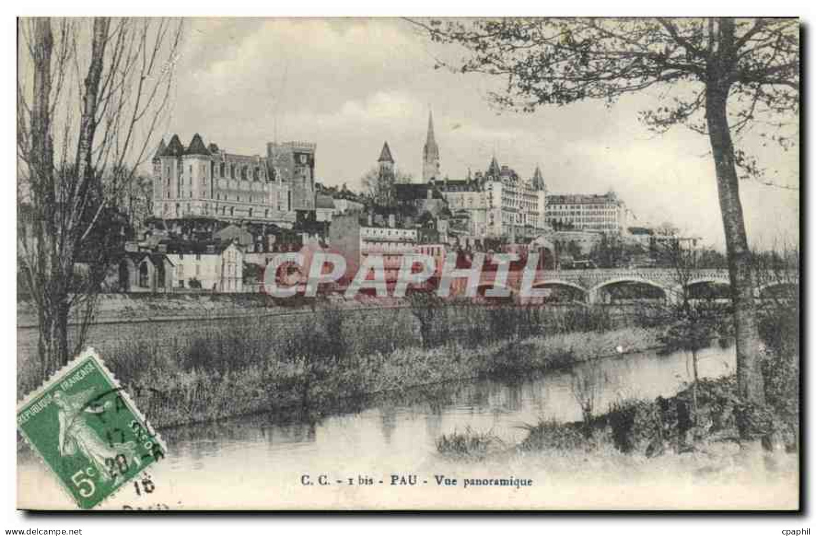 CPA Pau Vue panoramique