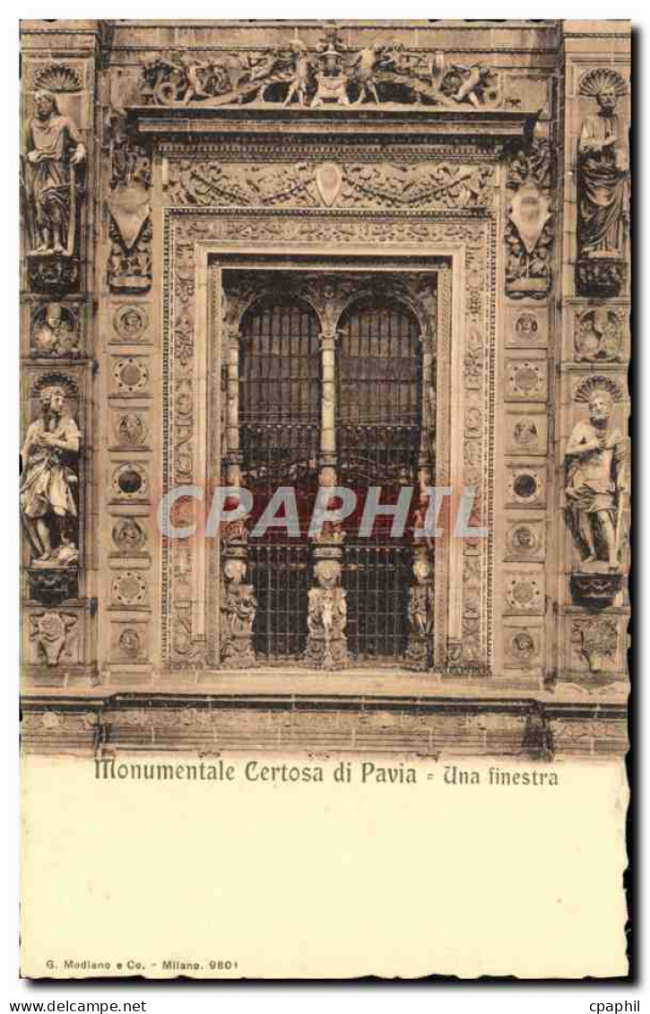 CPA Pavia Certosa Monumentale