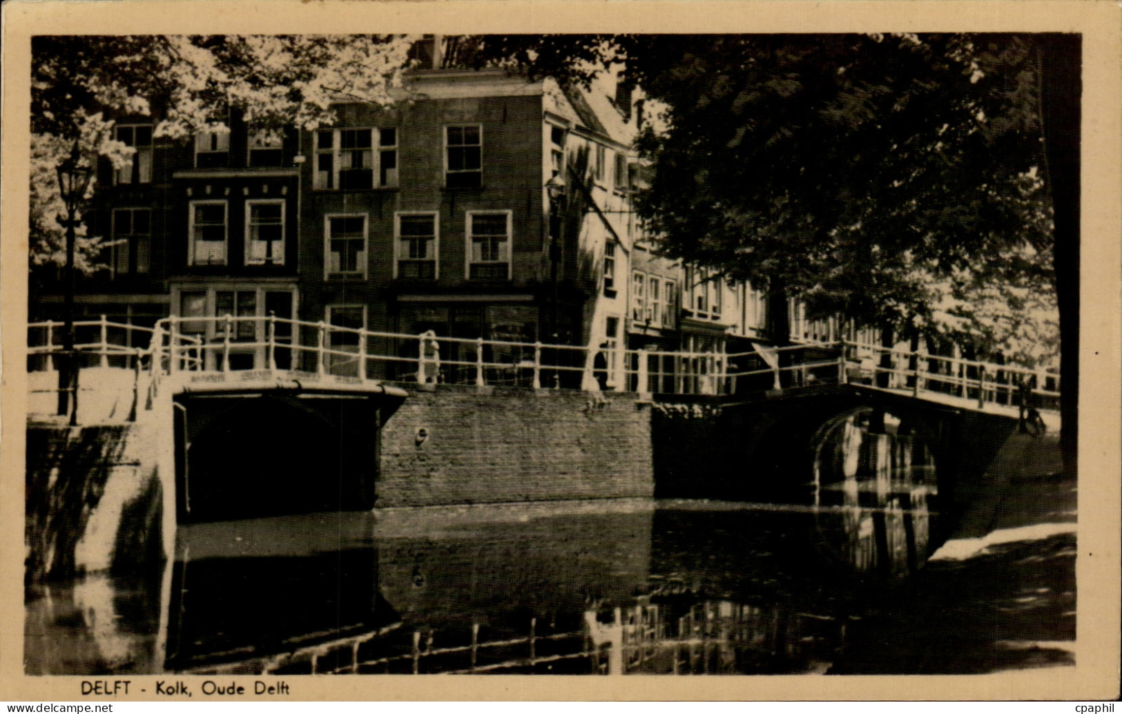 CPA Pays Bas Delft Kolk Oude Delft