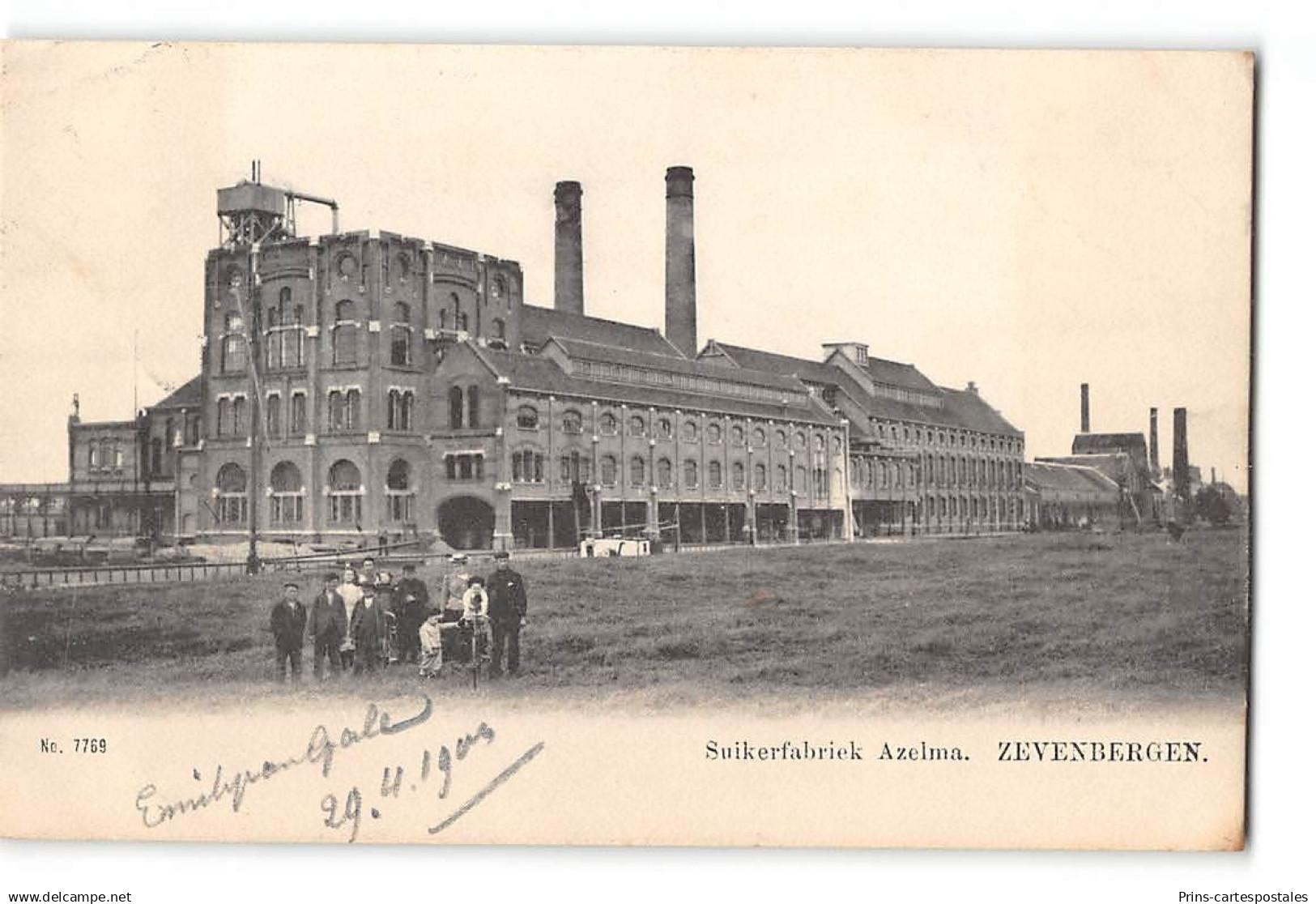 CPA Pays Bas Zevenbergen Suikerfabriek Azelma