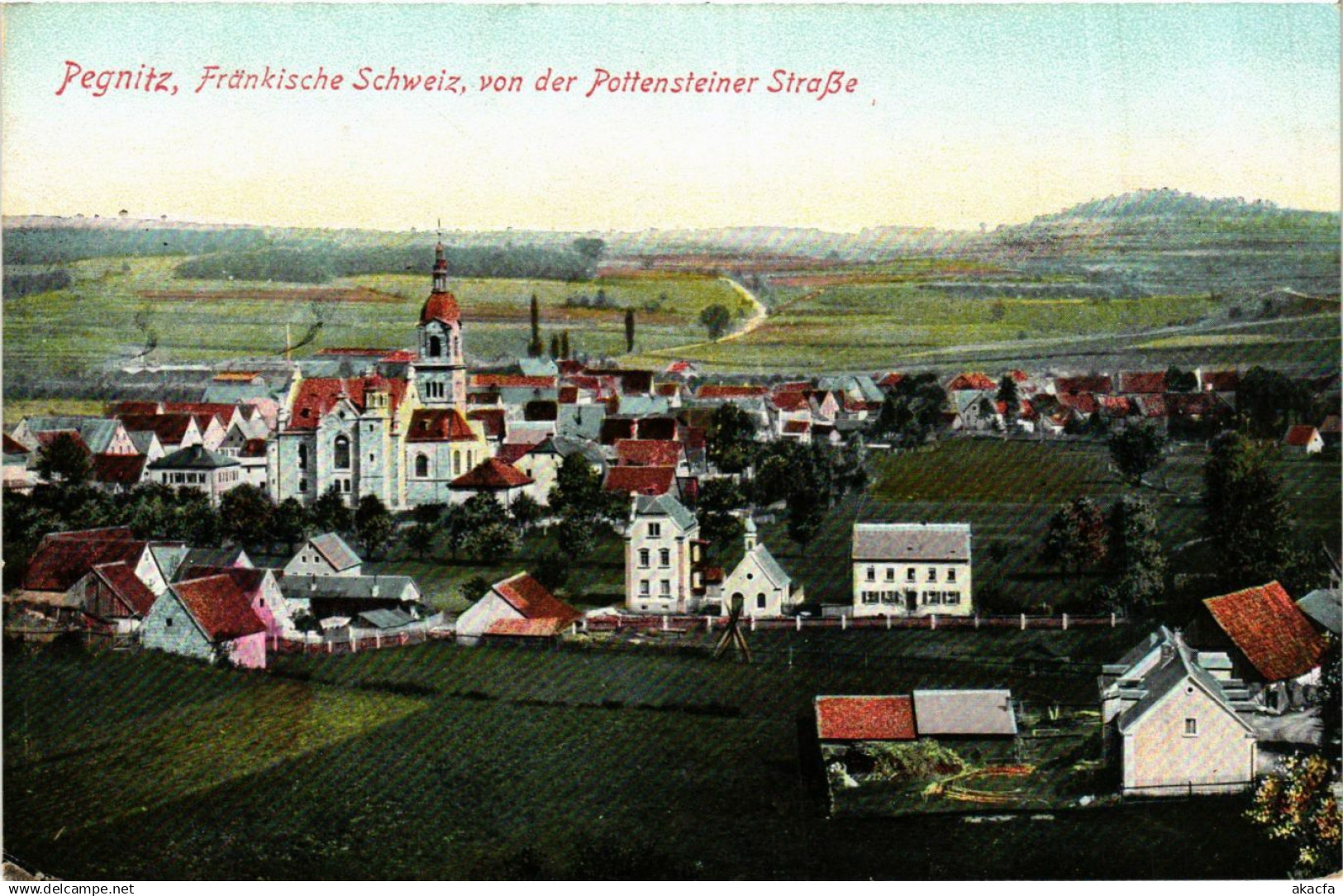 CPA Pegnitz - Pegnitz von der Pottensteiner Strasse GERMANY (919058)