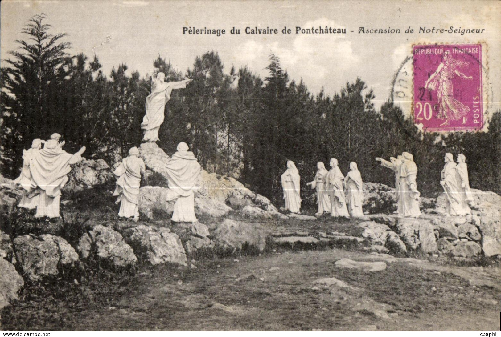CPA Pelerinage Calvaire De Pontchateau Ascinsion de Notre Seigneur
