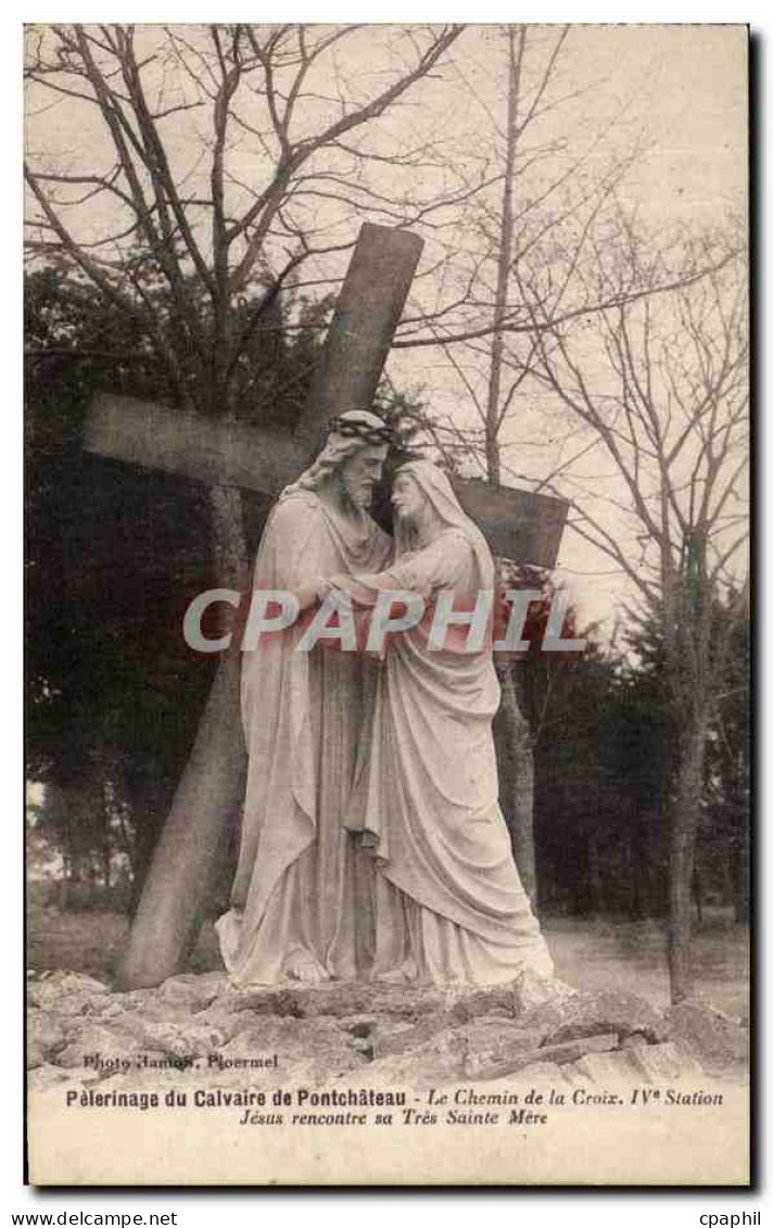 CPA Pelerinage Du Calvaire De Pontchateau Le Chemin De La Croix