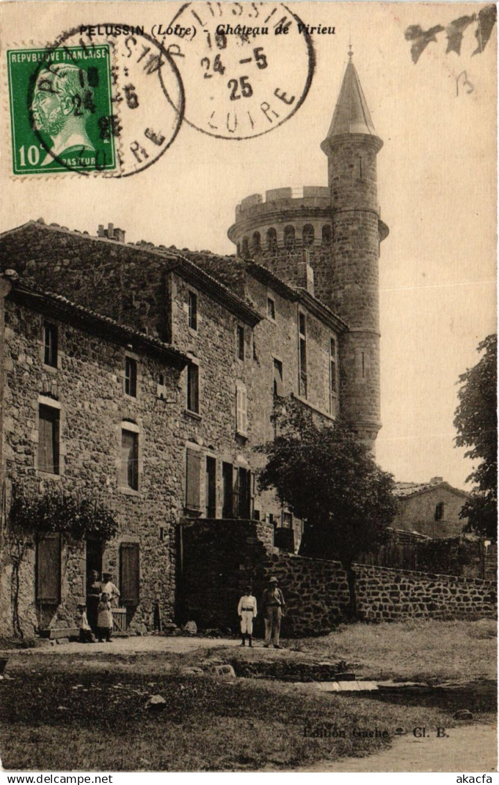 CPA PELUSSIN - Chateau de Virieu (578547)