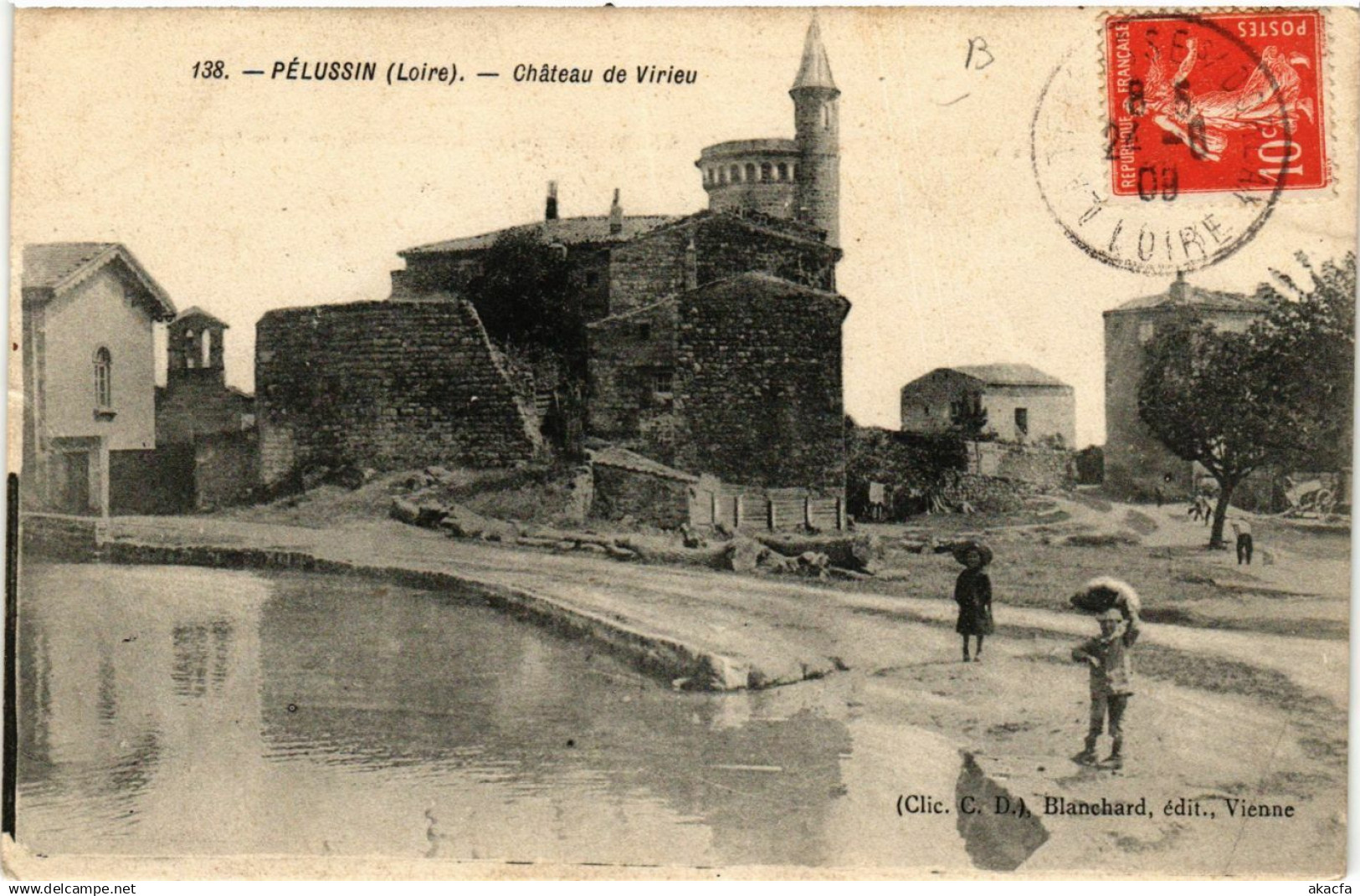 CPA PELUSSIN - Chateau de Virieu (578631)