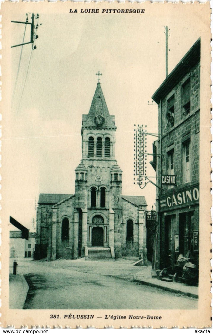 CPA PELUSSIN - Église Notre Dame (578546)
