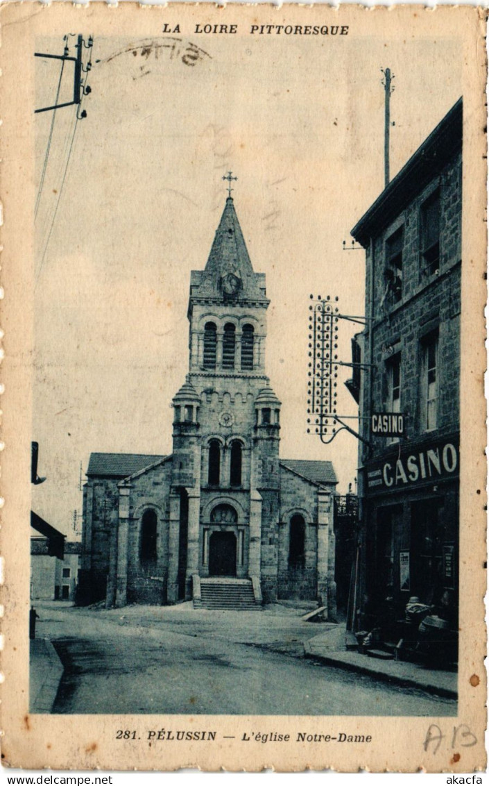 CPA PELUSSIN - Église Notre Dame (578610)