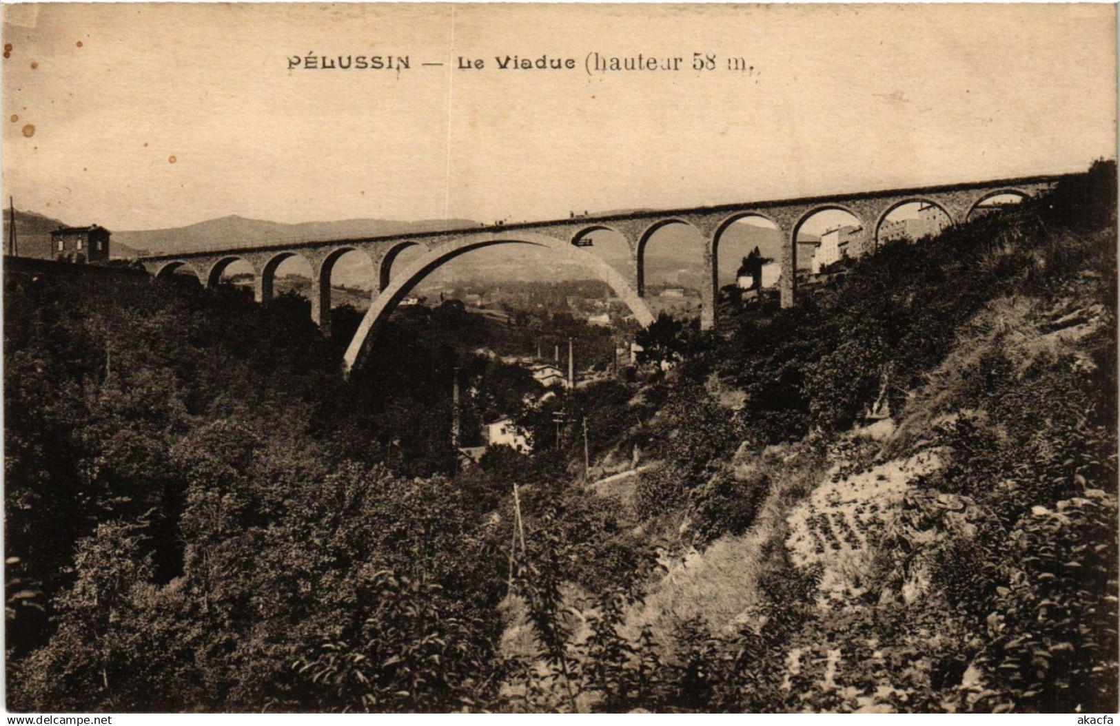 CPA PELUSSIN - Le Viaduc (578591)