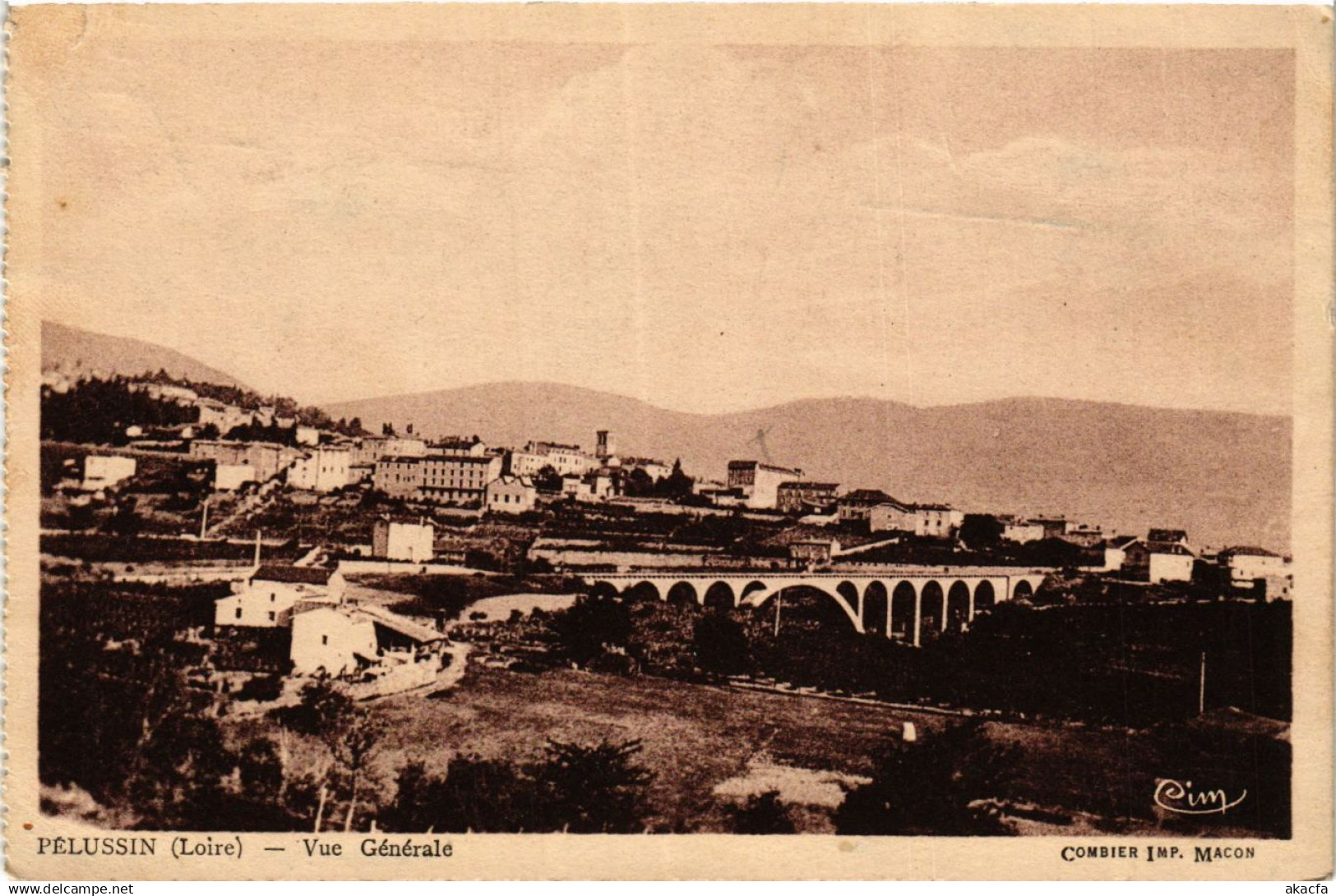 CPA PELUSSIN - Vue générale (578626)