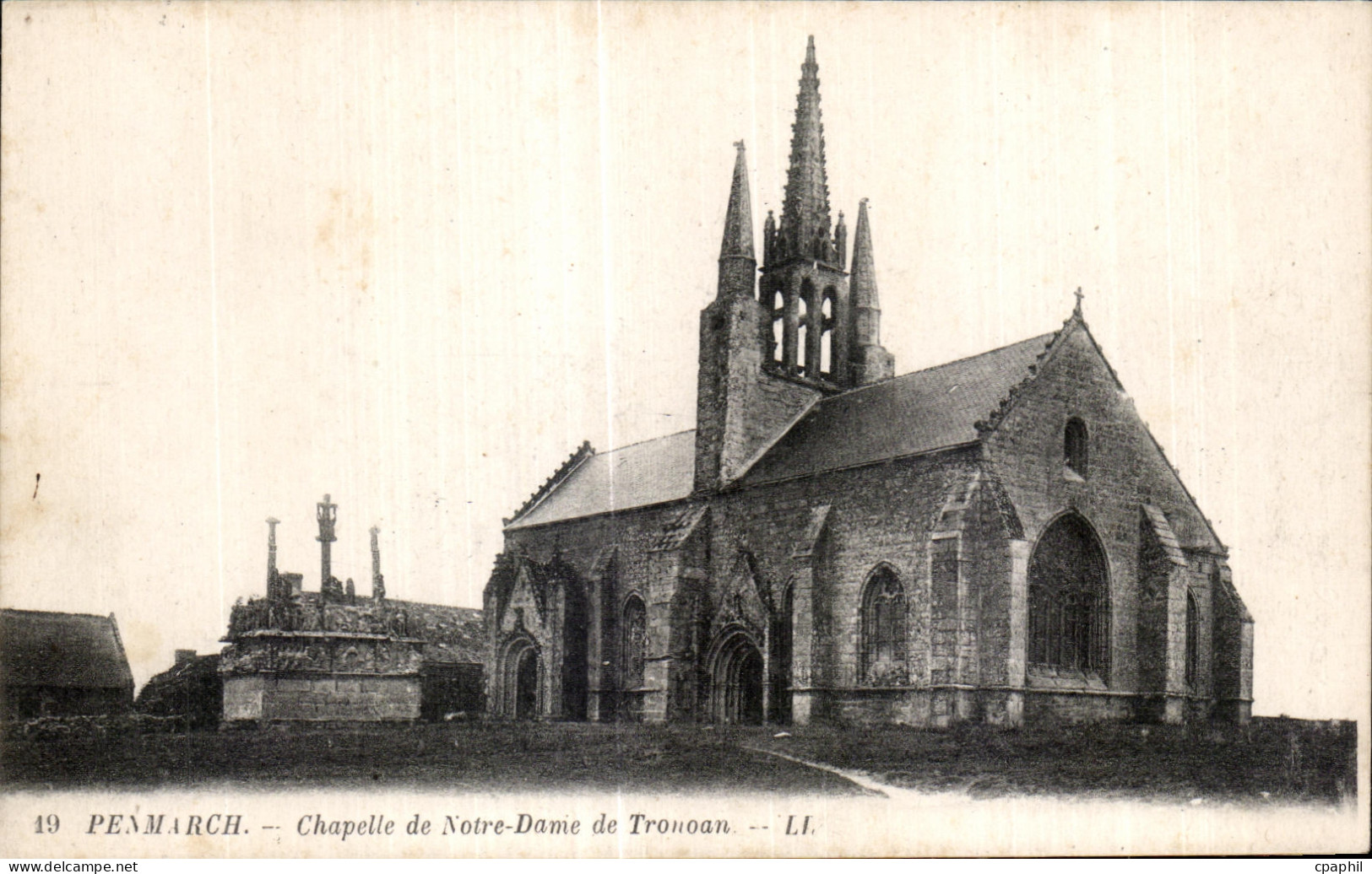 CPA Penmarch Chapelle de Notre Dame de Tronoan