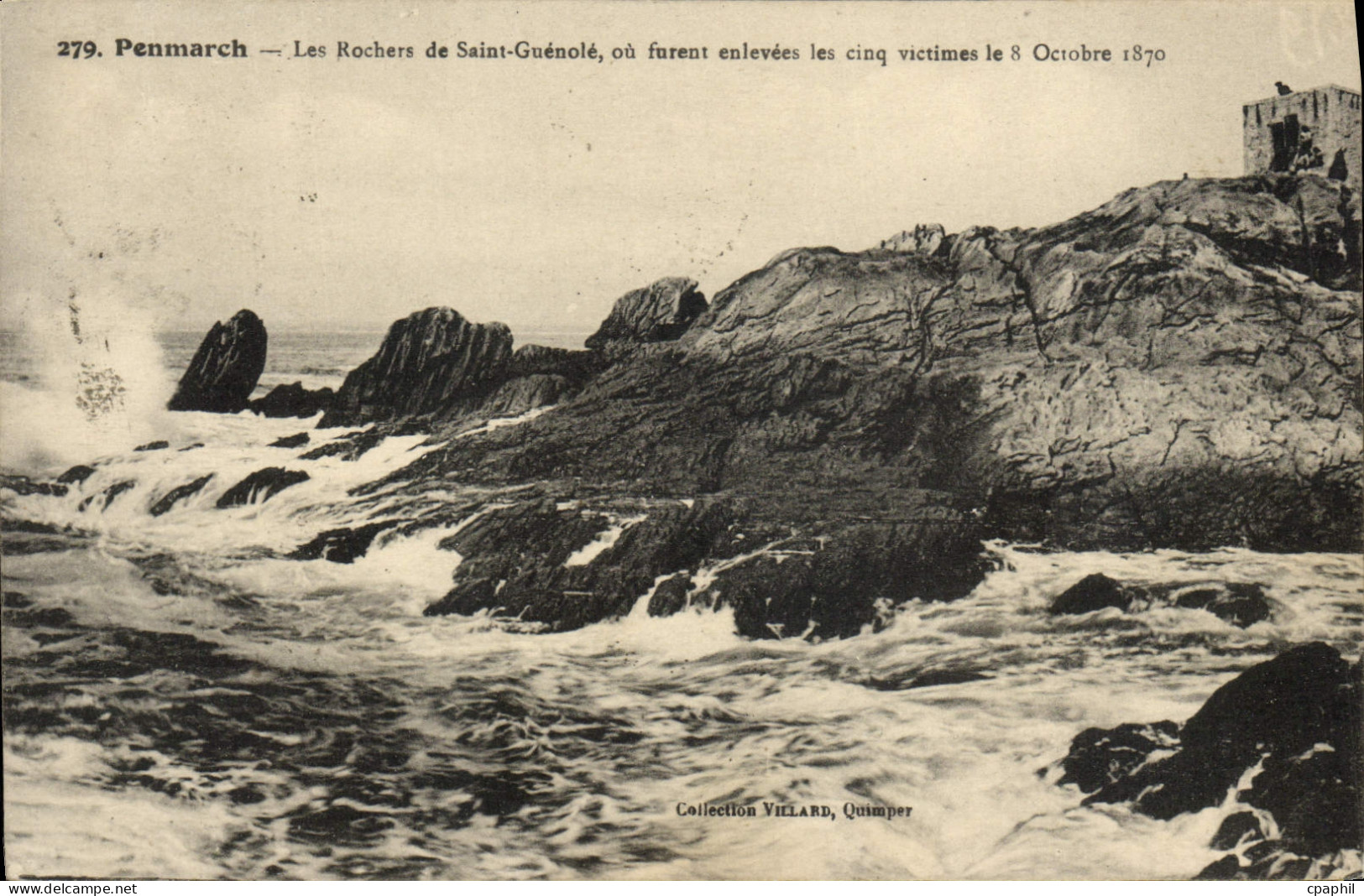 CPA Penmarch Les Rochers de Saint Guenole