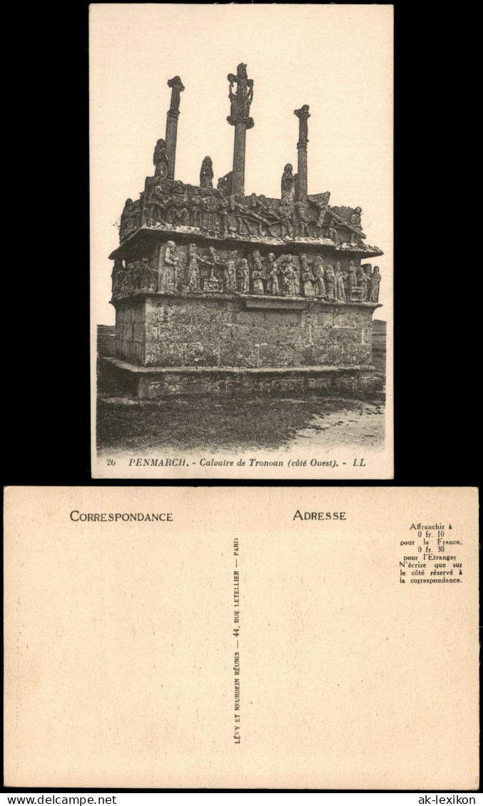 CPA Penmarch PENMARCH Calvaire de Tronoan (côté Ouest) 1910