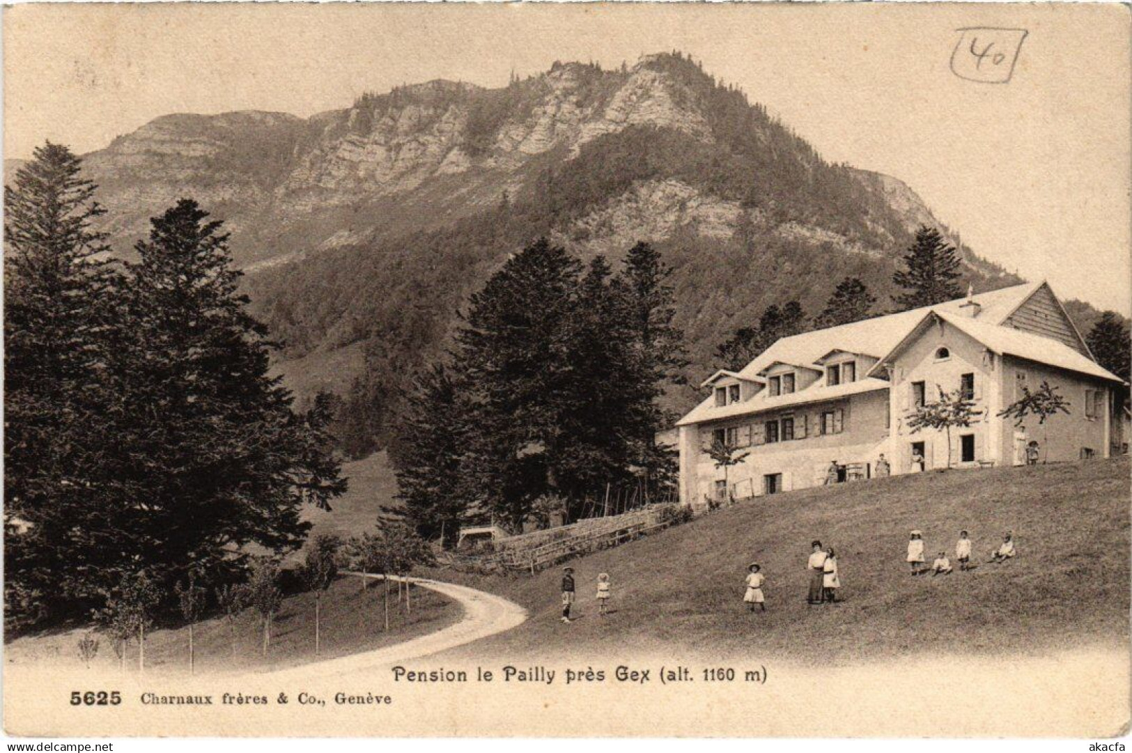 CPA Pension le Pailly pres Gex FRANCE (1335474)