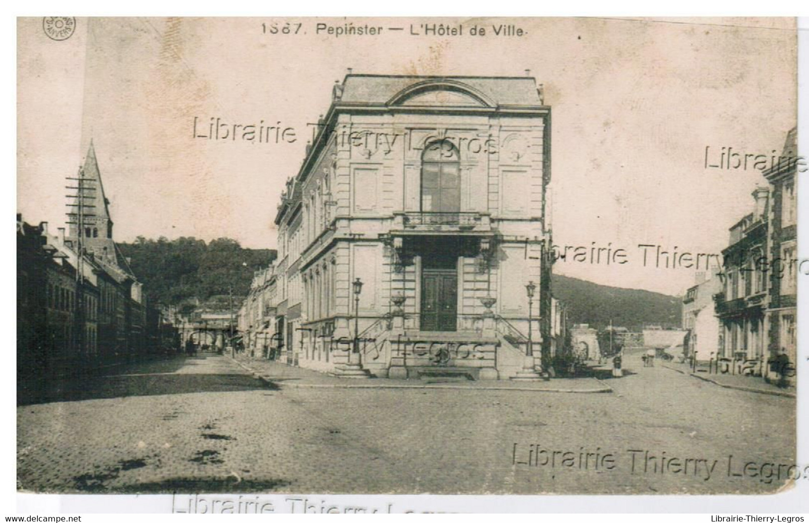 CPA  Pepinster l'Hôtel de ville