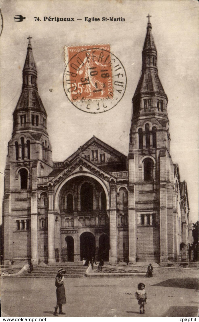 CPA Perigueux Eglise St Martin