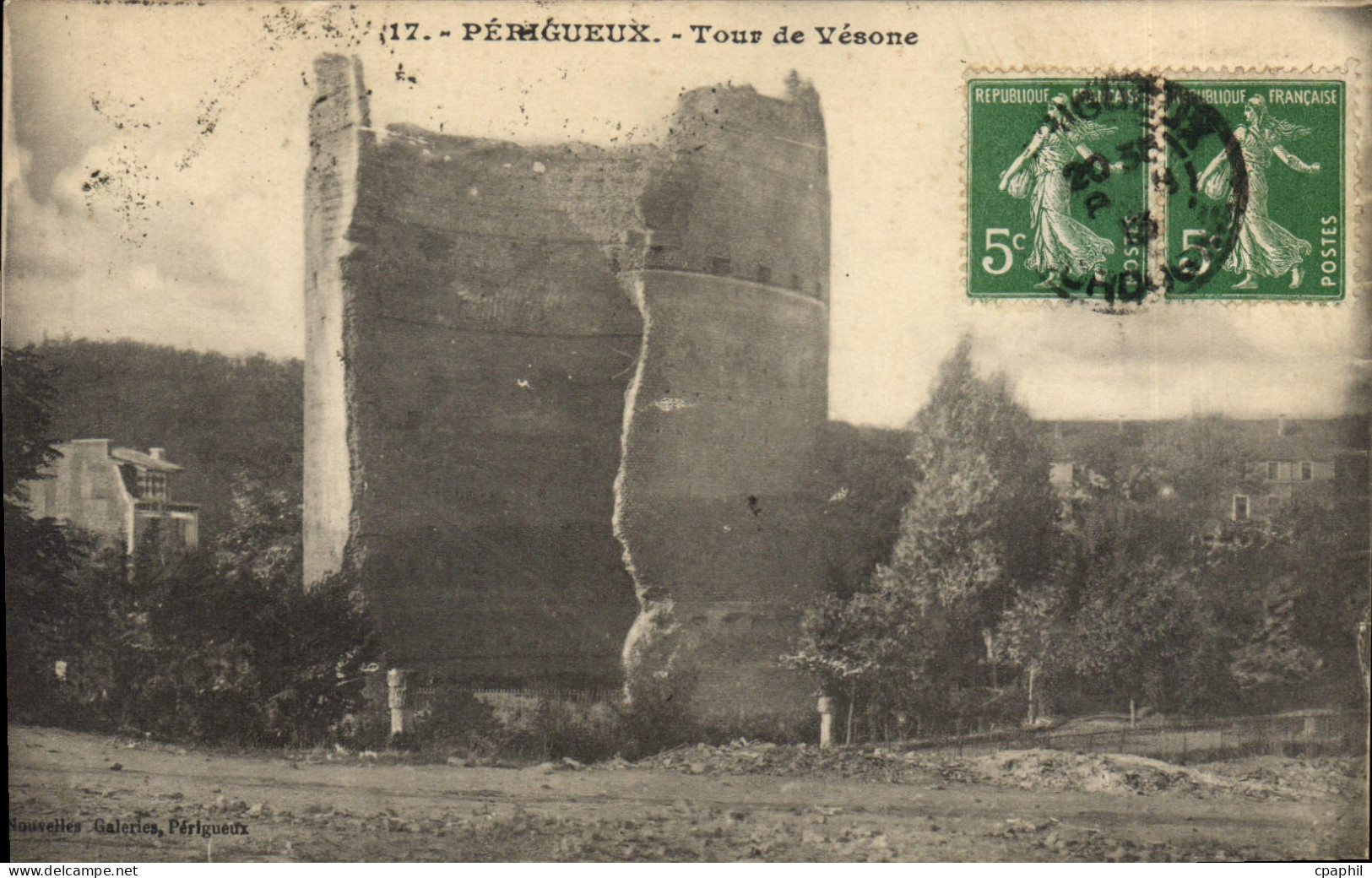 CPA Perigueux Tour de Vesone