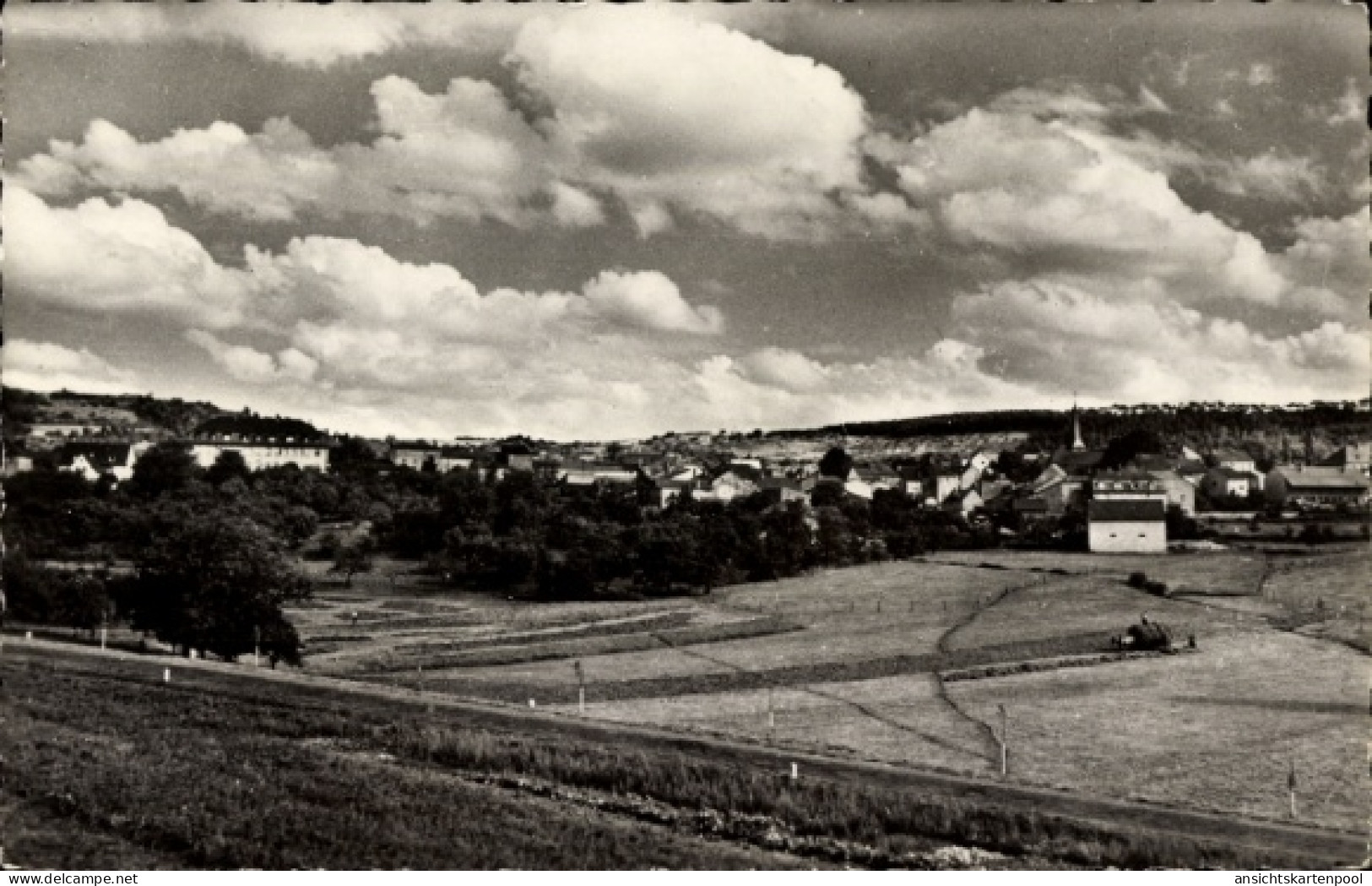 CPA Perl an der Mosel, Teilansicht