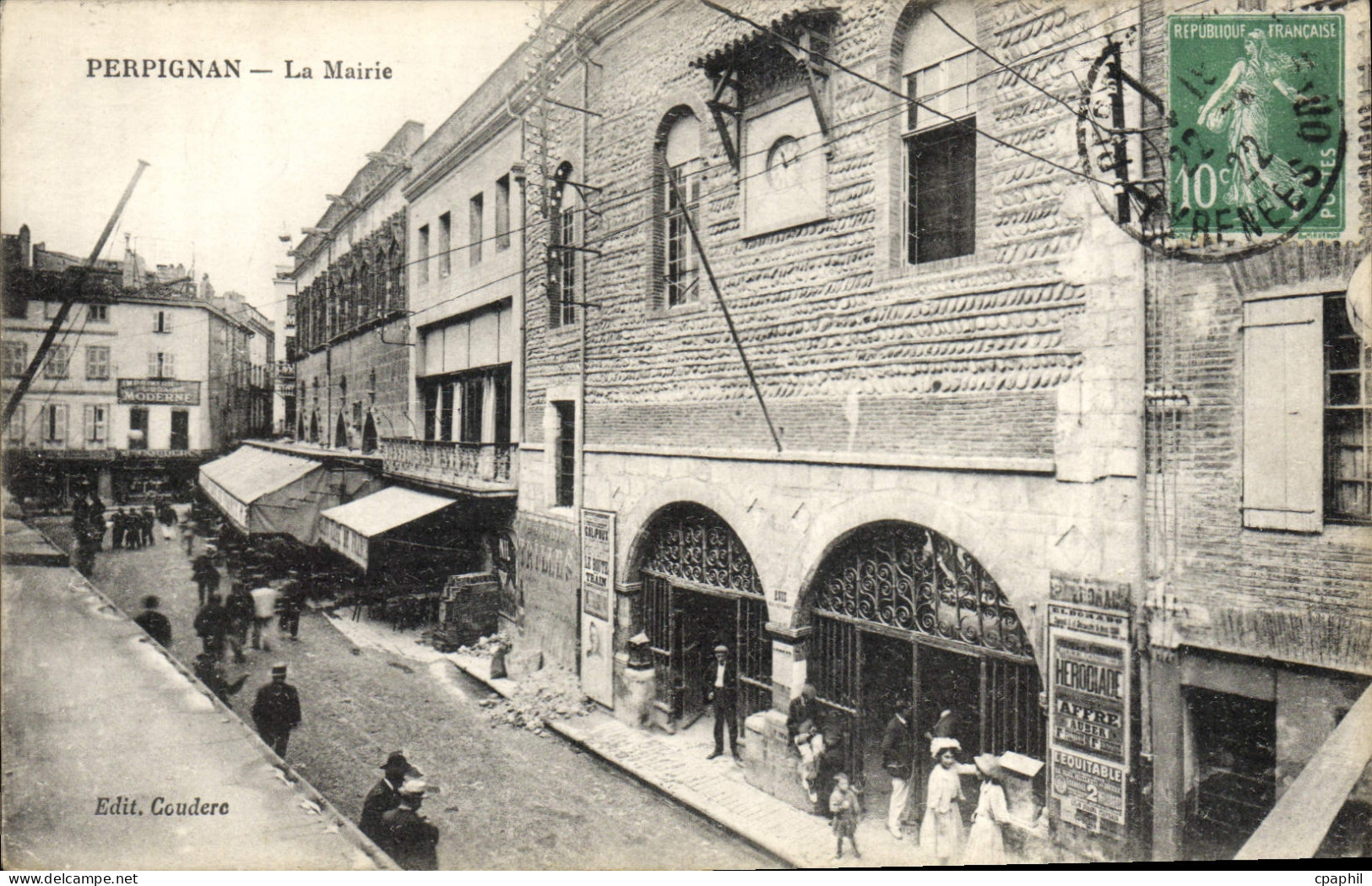 CPA Perpignan La Mairie