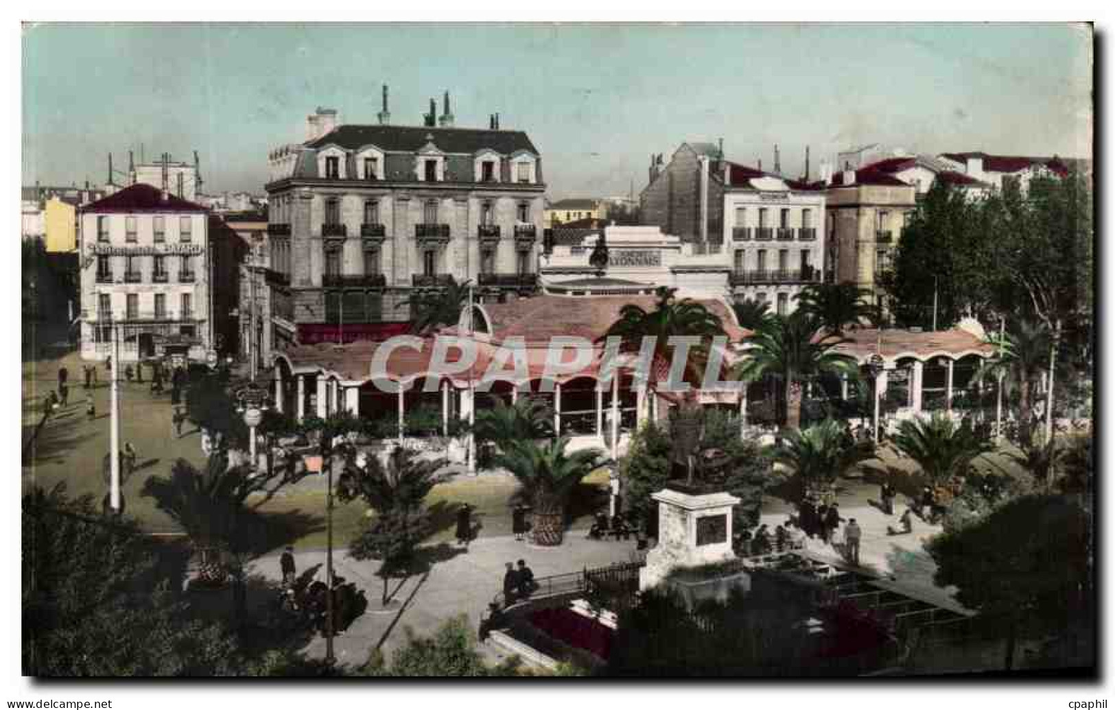 CPA Perpignan Place Arago