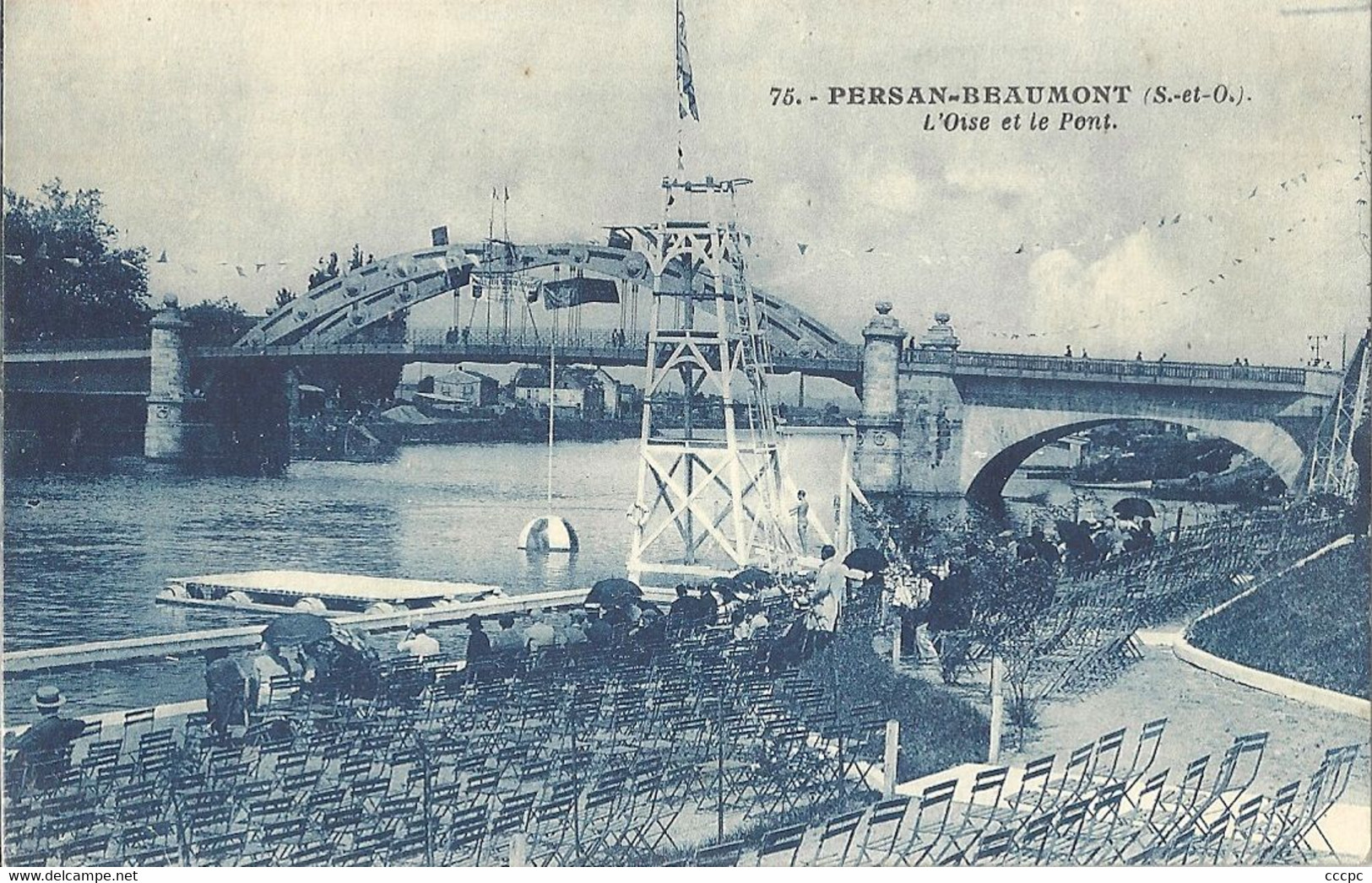 CPA Persan-Beaumont l'Oise et le Pont