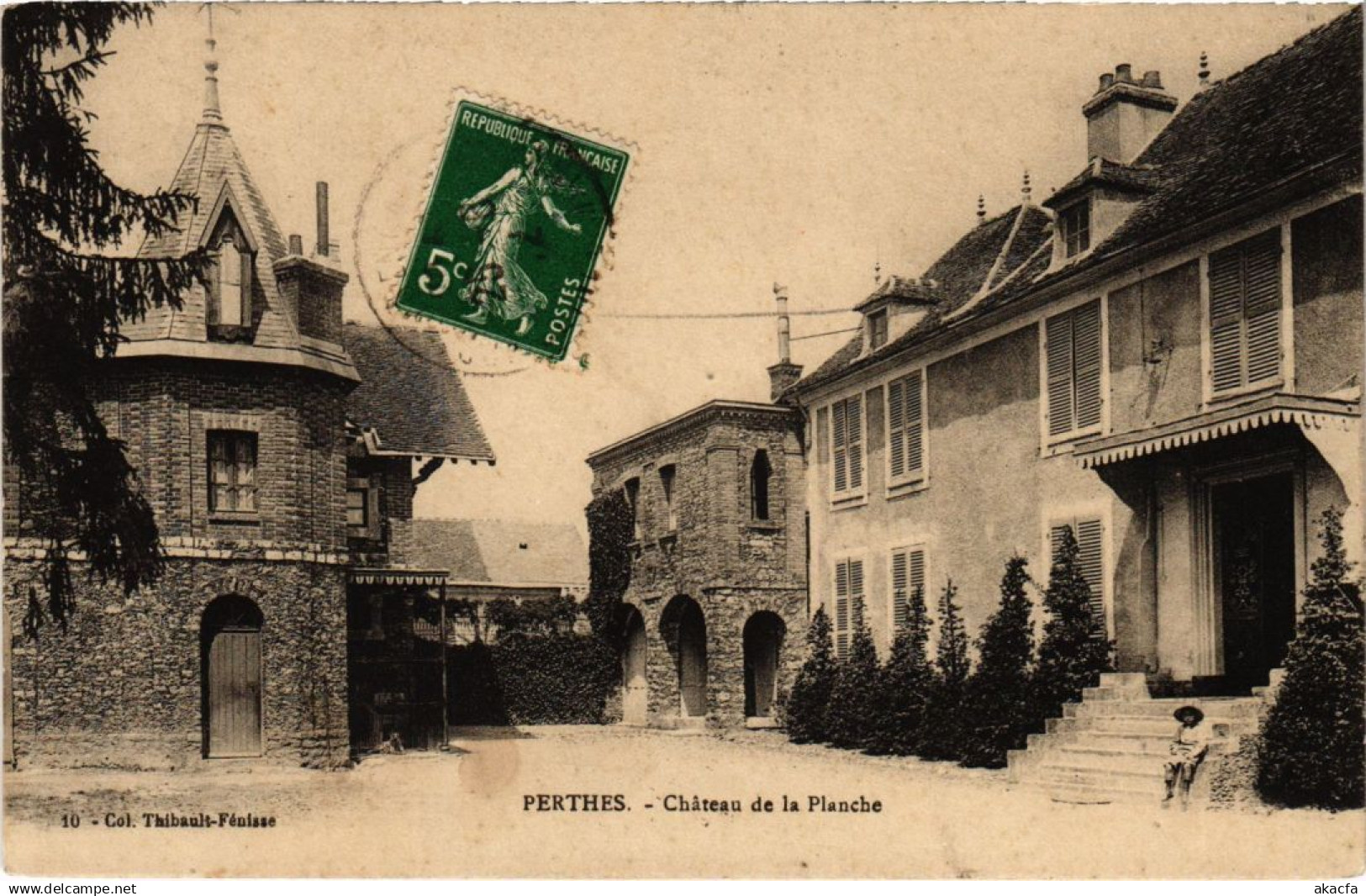 CPA PERTHES Chateau de la Planche (1299142)