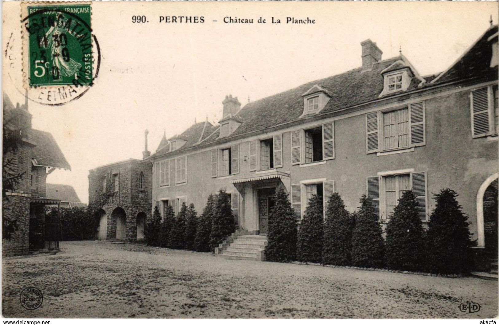 CPA PERTHES Chateau de La Planche (1320067)