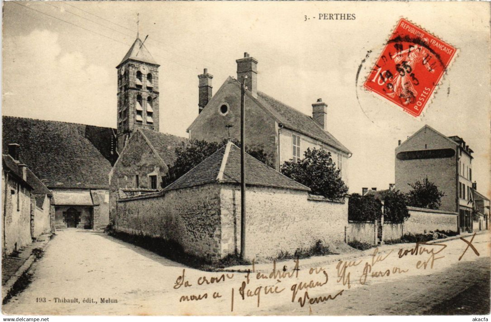 CPA Perthes La Rue FRANCE (1300441)