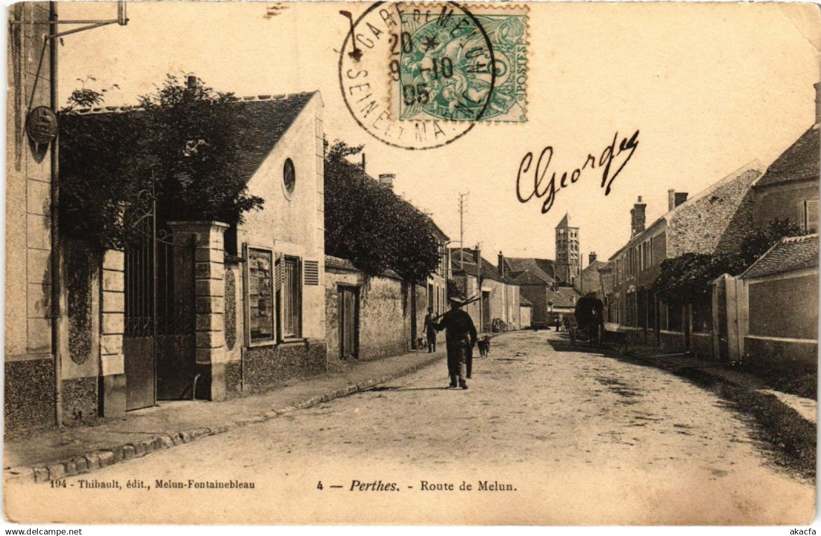 CPA Perthes Route de Melun (1269480)