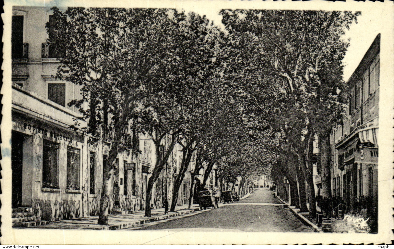 CPA Pertuis Cours de la Republique