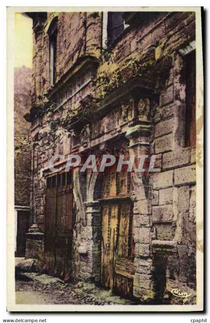 CPA Pertuis (Vaucluse) Porte du XIVe s de la Maison dite la Reine Jeanne