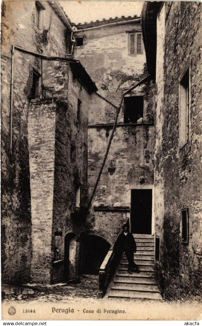 CPA PERUGIA Casa di PERUGIA ITALY (546819)