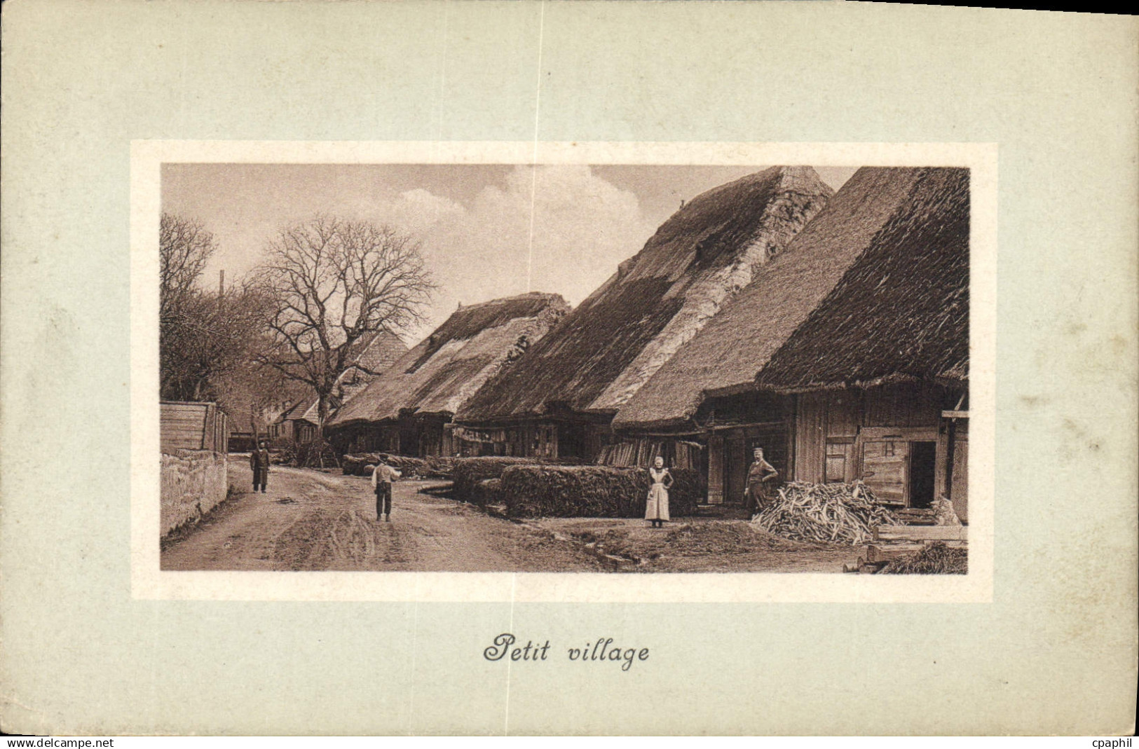 CPA Petit village