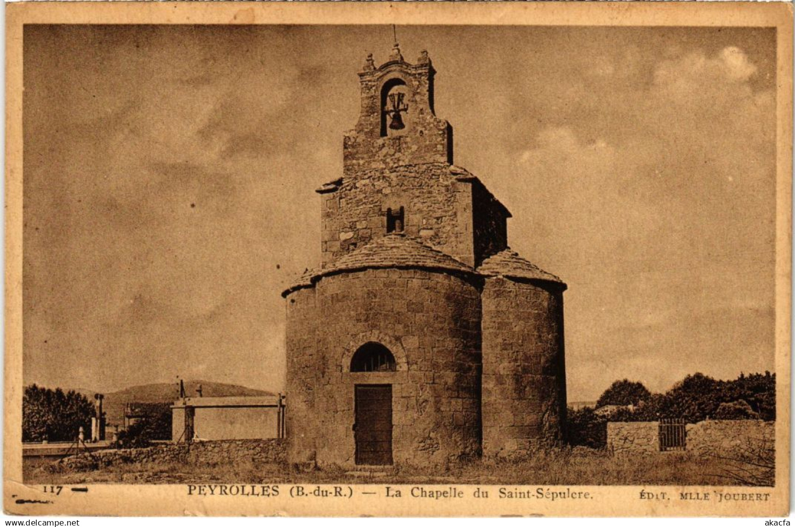 CPA PEYROLLES La Chapelle de St-Sepulcre (1273099)