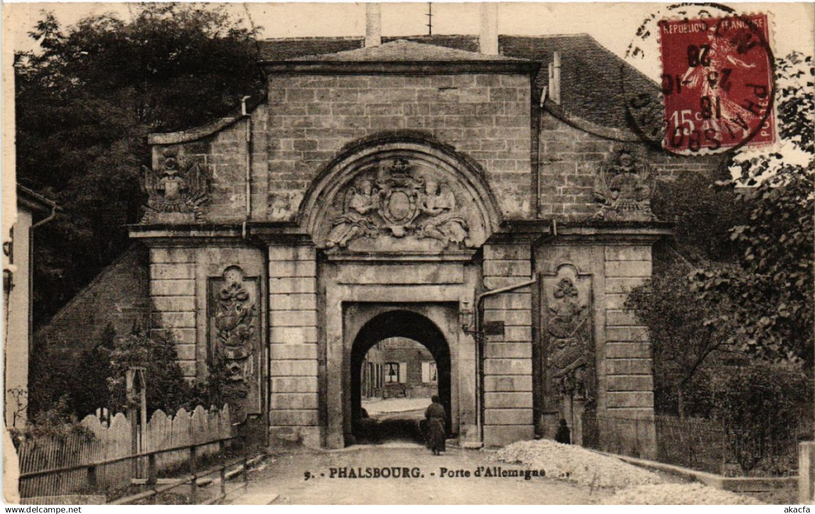 CPA PHALSBOURG - Porte d'Allemagne (650836)