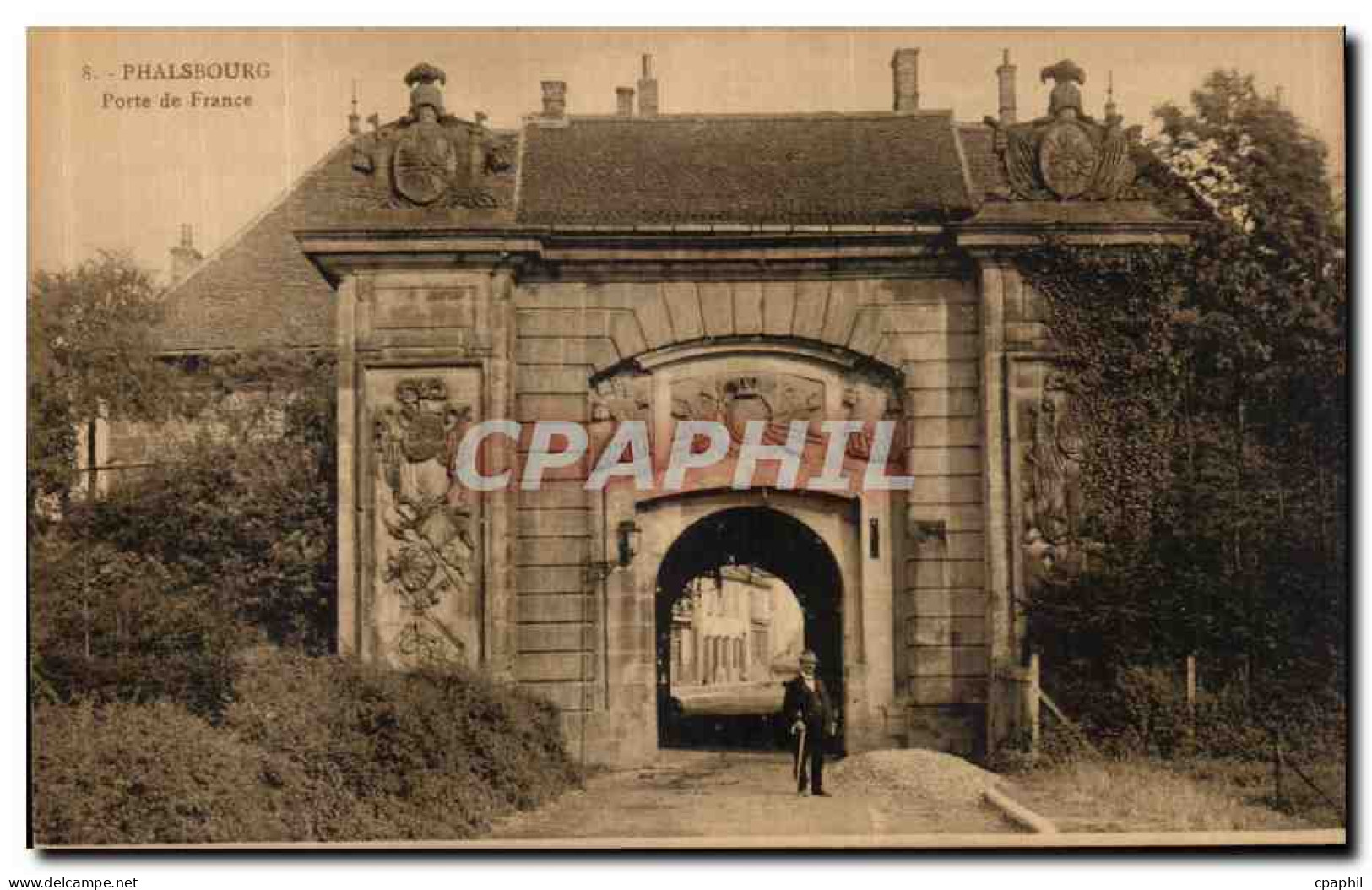 CPA Phalsbourg Porte de France