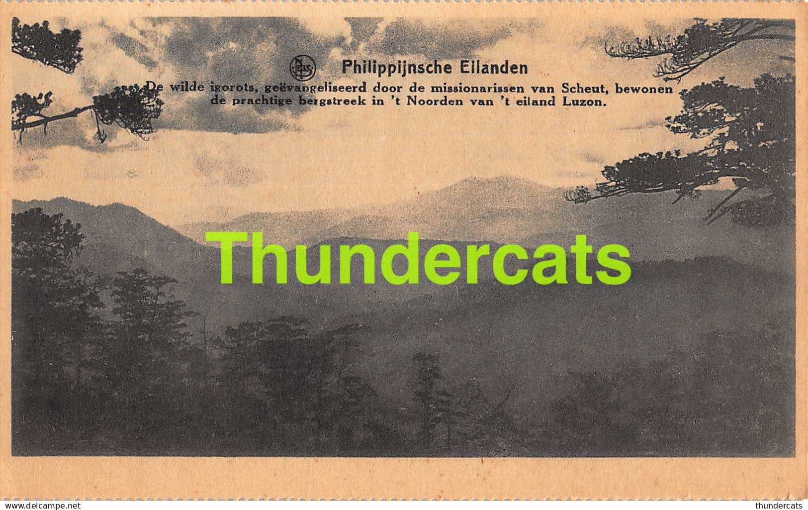 CPA PHILIPPIJNSCHE EILANDEN DE WILDE IGOROTS