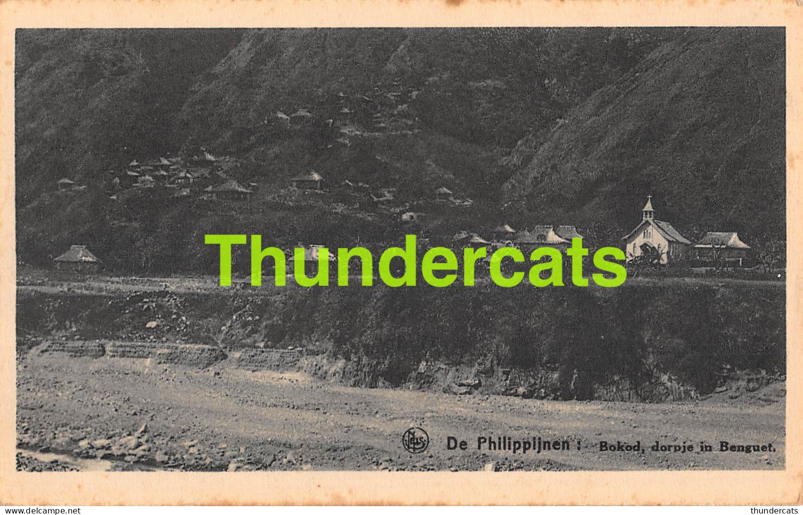 CPA PHILIPPINES BOKOD DORPJE IN BENGUET