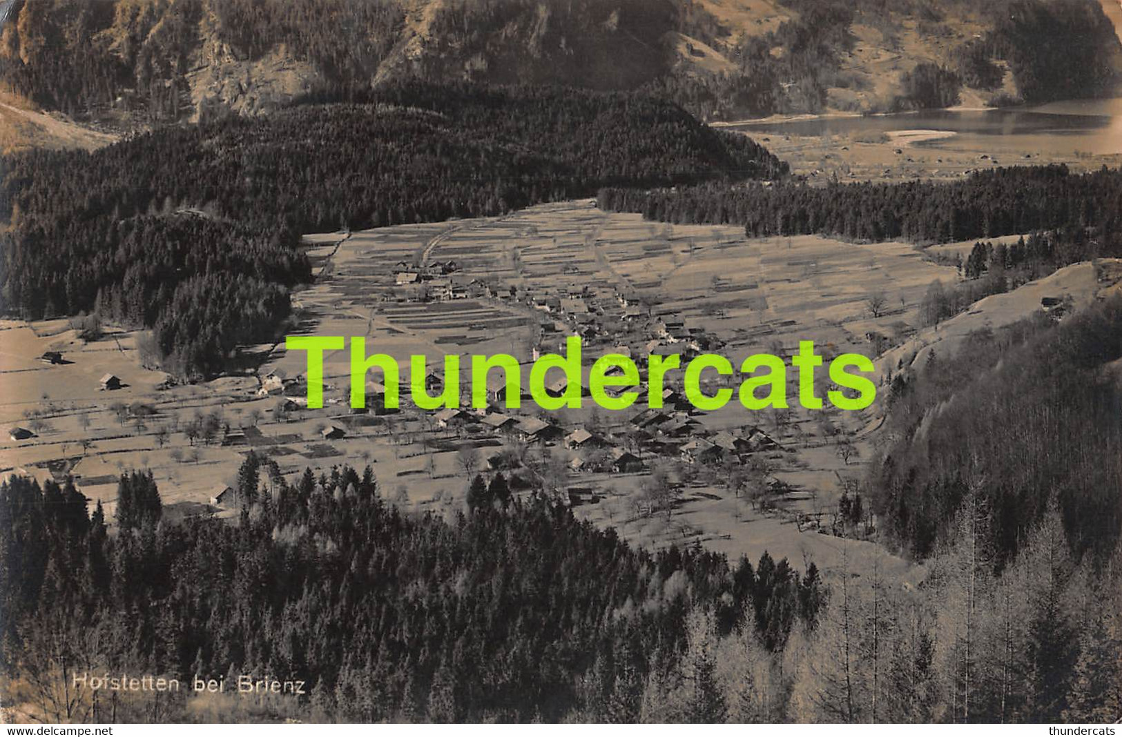 CPA PHOTO FOTO HOFSTETTEN BEI BRIENZ BERNE BERNE