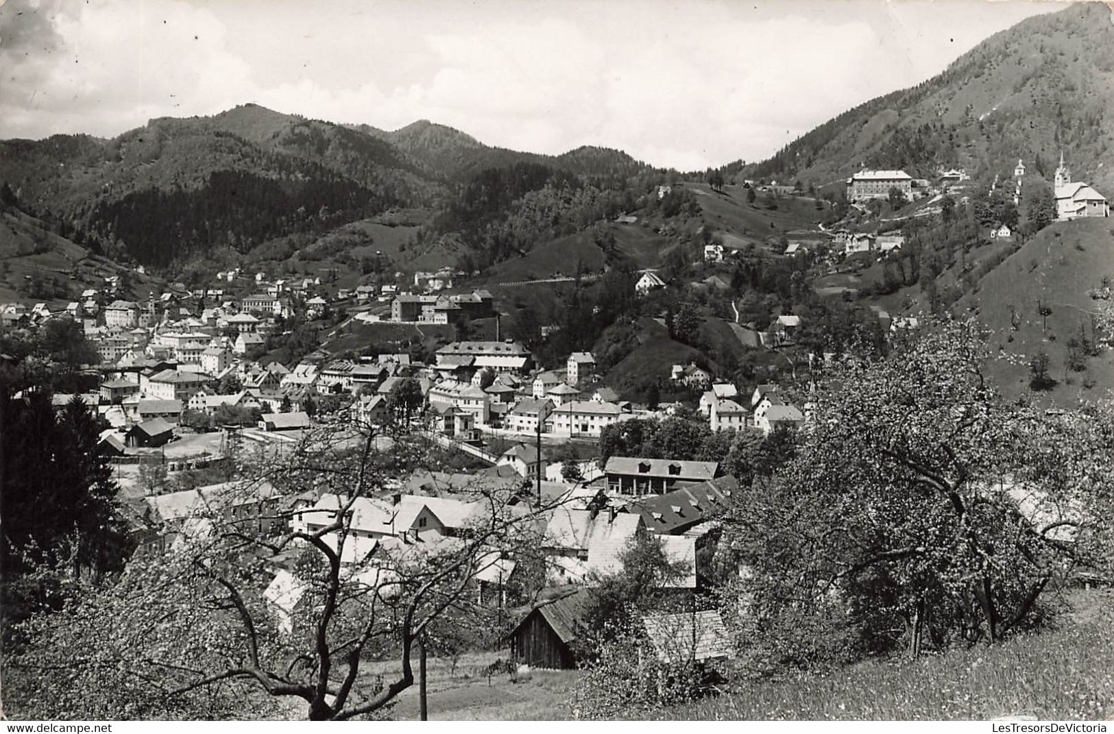 CPA photo Idrija - Slovénie - Panorama - photo Irio