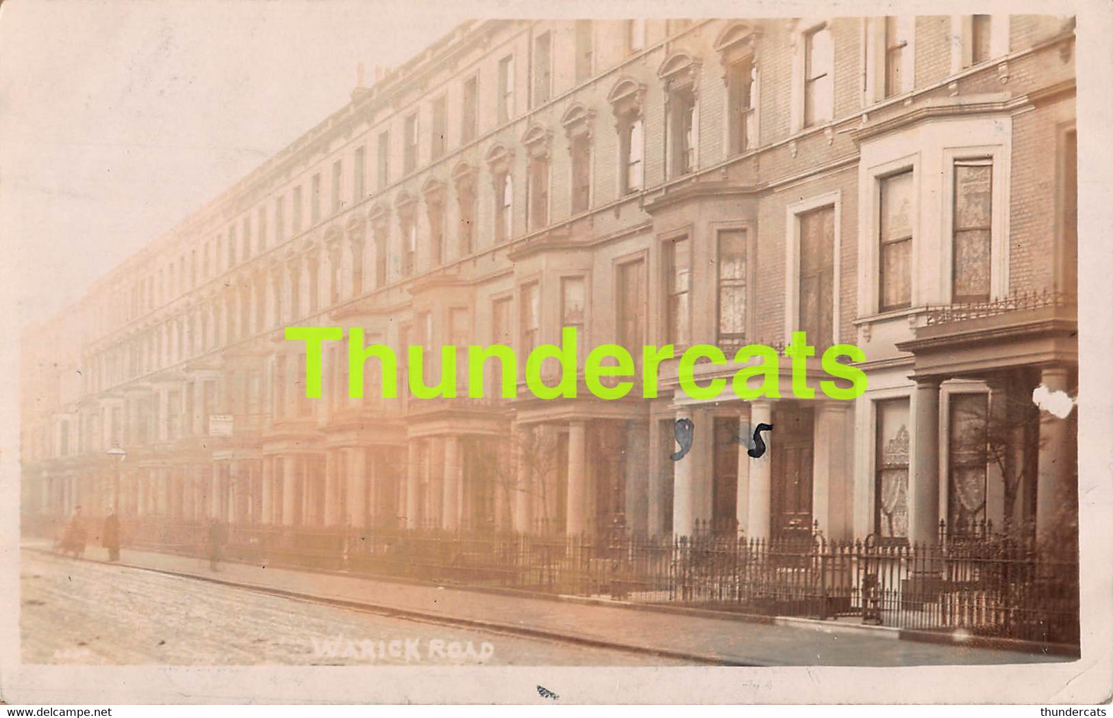 CPA PHOTO RPPC LONDON WARWICK ROAD