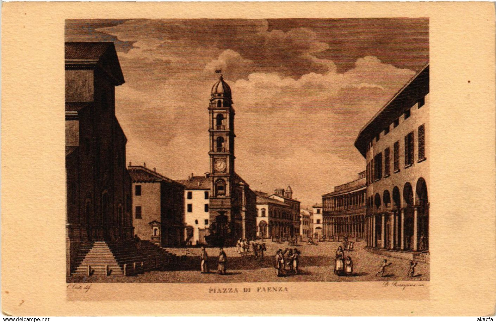 CPA Piazza di Faenza. ITALY (449240)