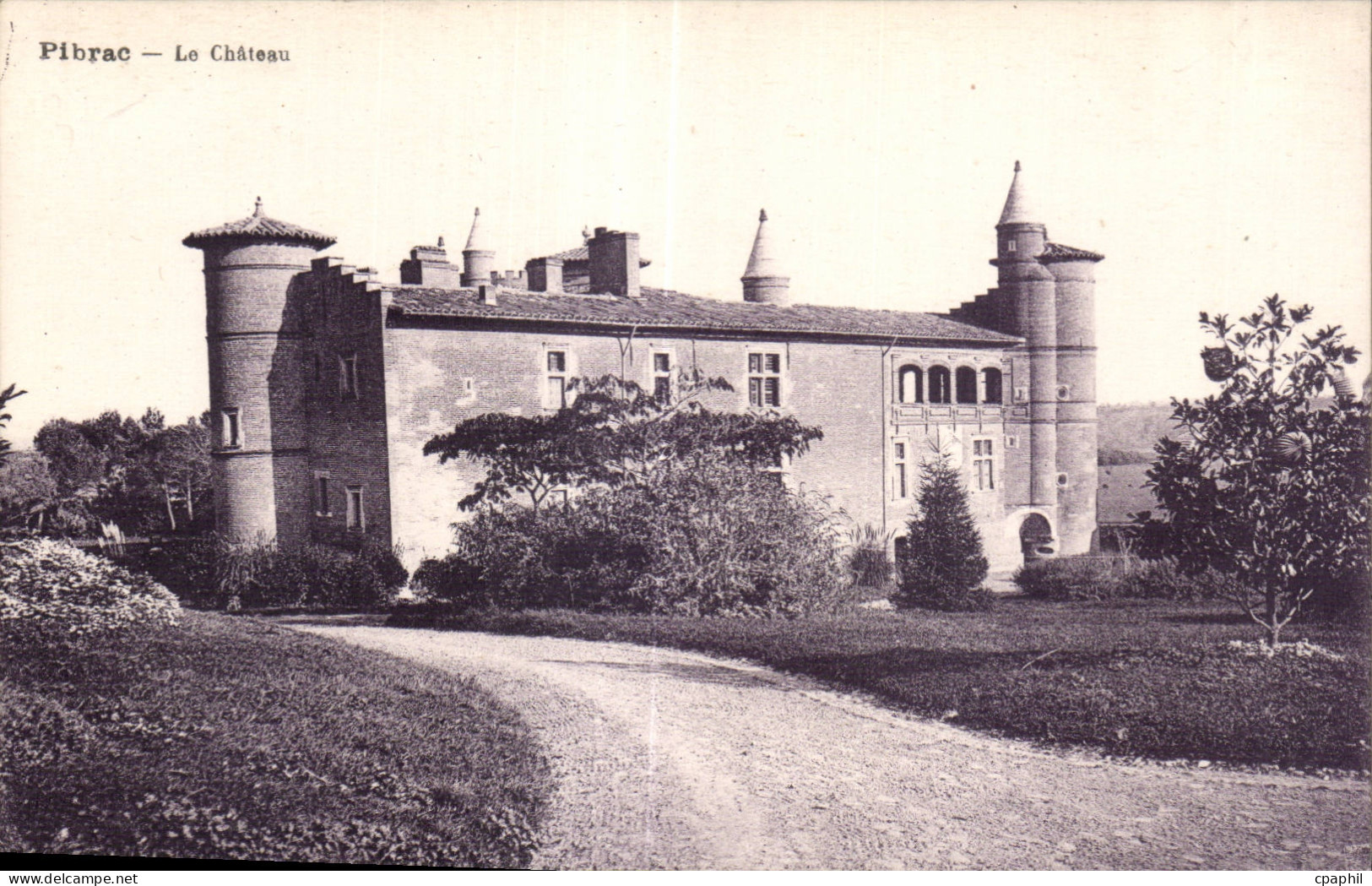 CPA Pibrac Le Chateau