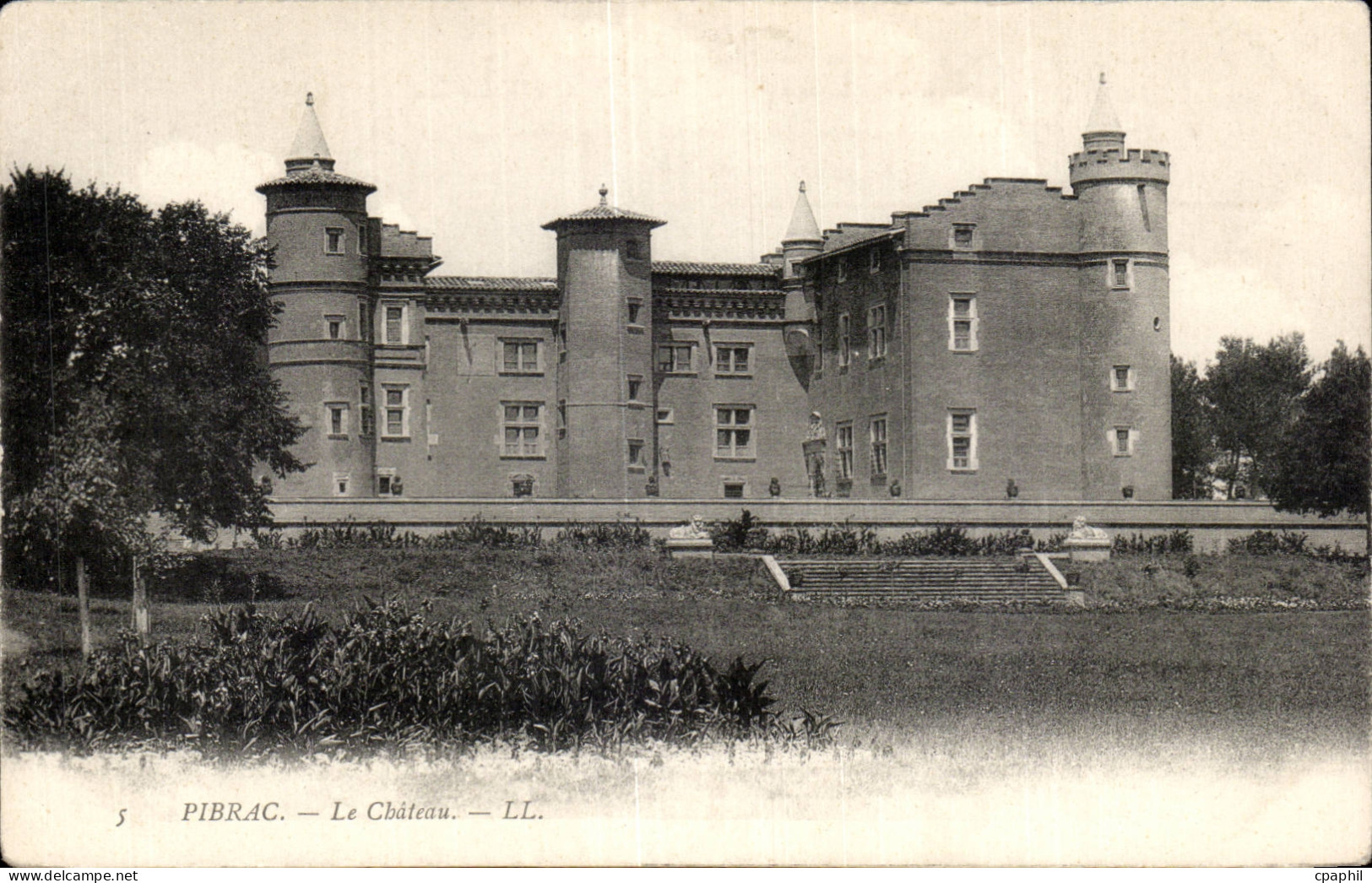 CPA Pibrac Le chateau