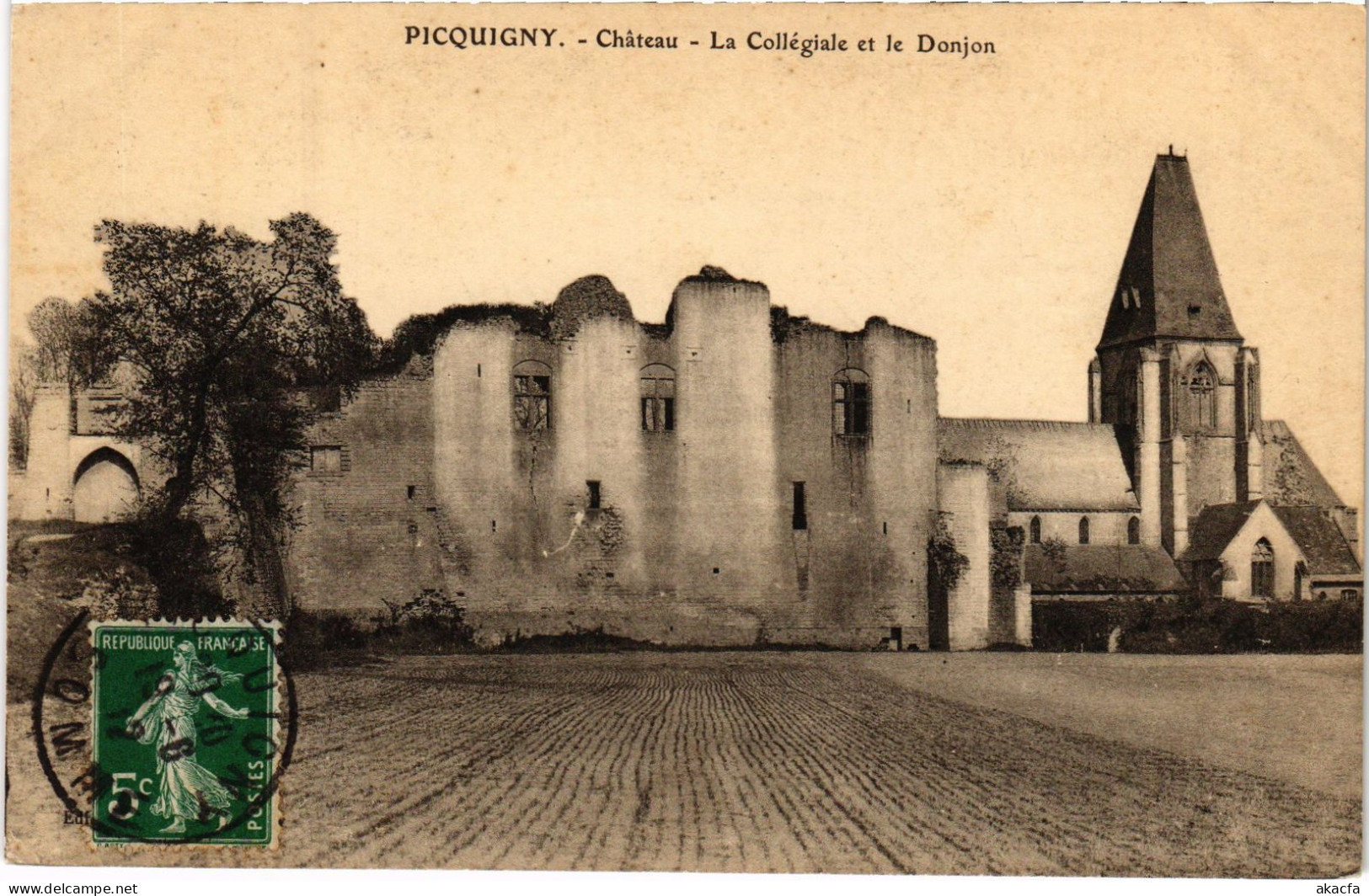 CPA Picquigny le chateau (1498170)