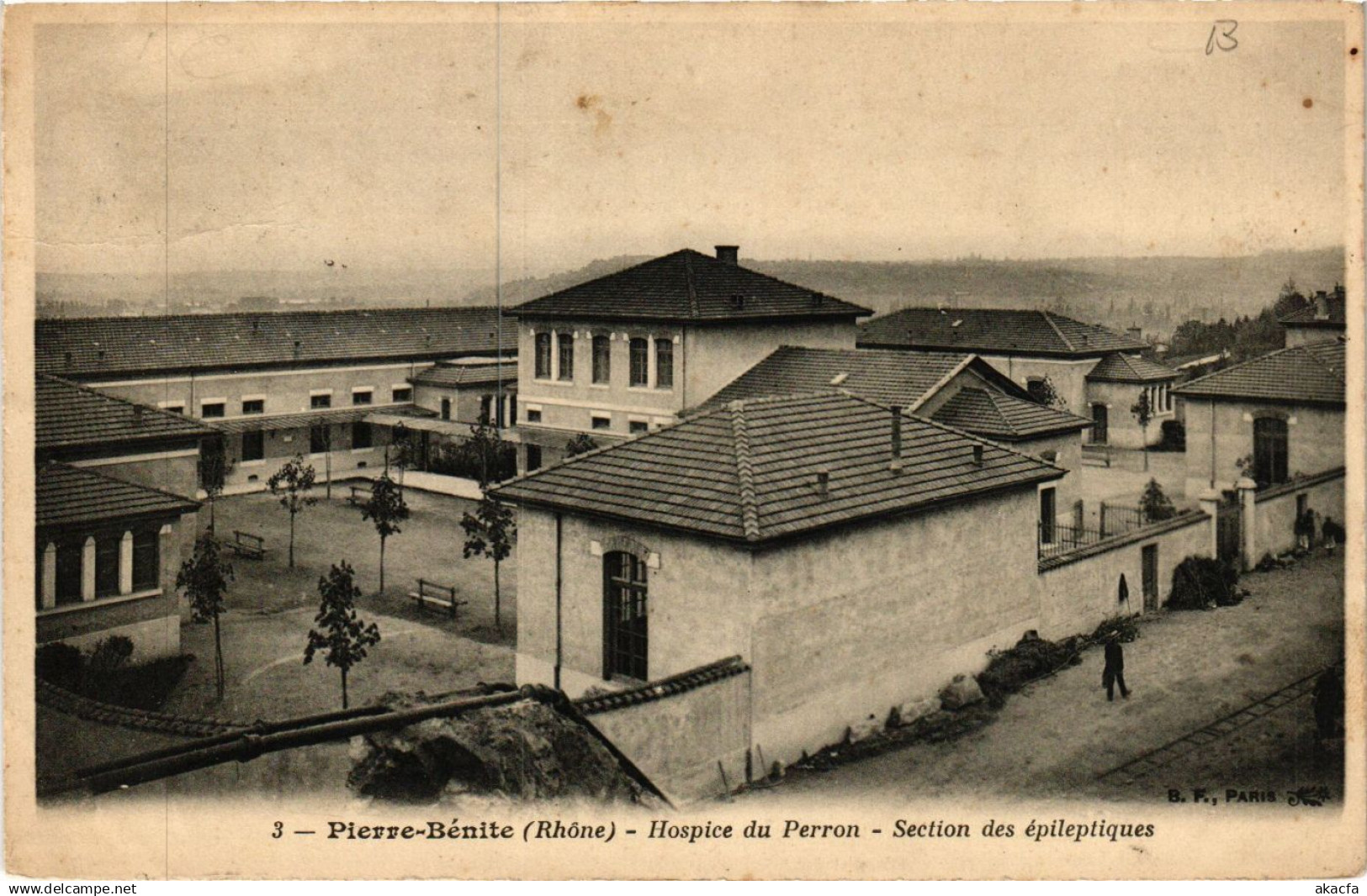 CPA PIERRE-BENITE - Hospice du Perron - Section des épileptiques (692697)