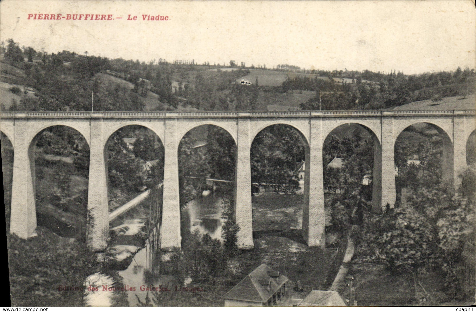 CPA Pierre Buffiere Le Viaduc