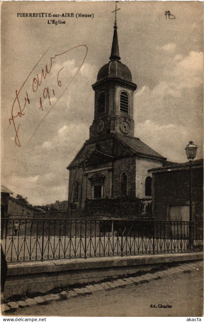 CPA PIERREFITTE-sur-Aire - Église (631492)