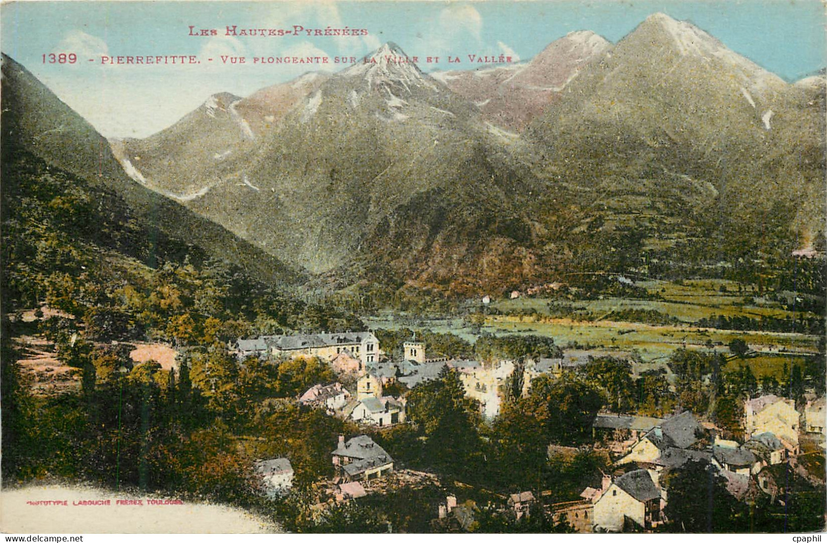 CPA Pierrefitte vue panoramique et la vallee
